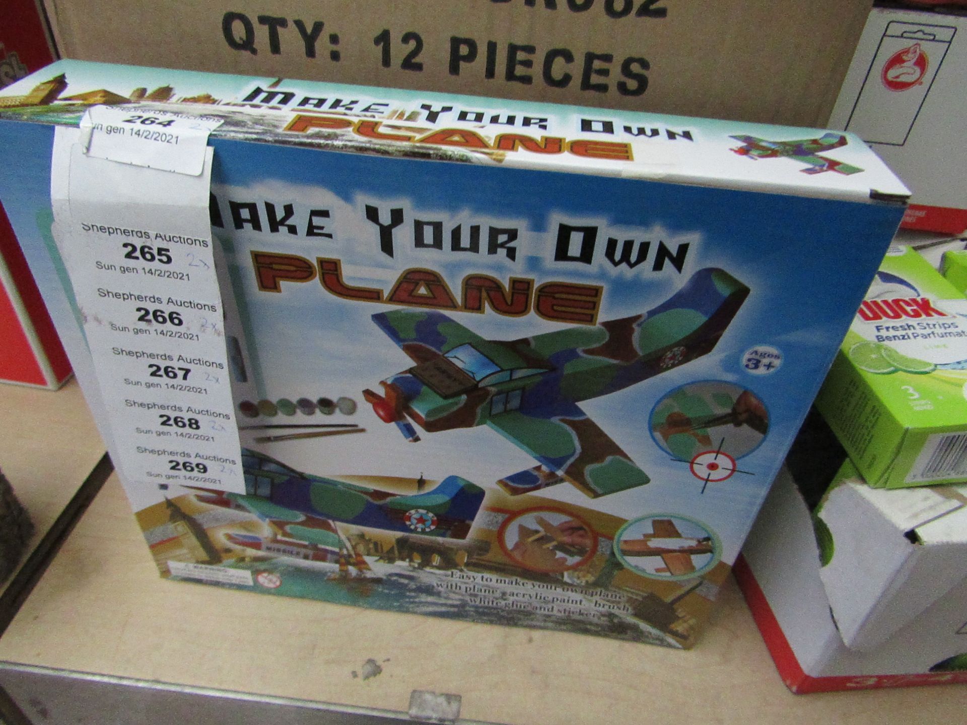 2x Make your own plane, New & Boxed