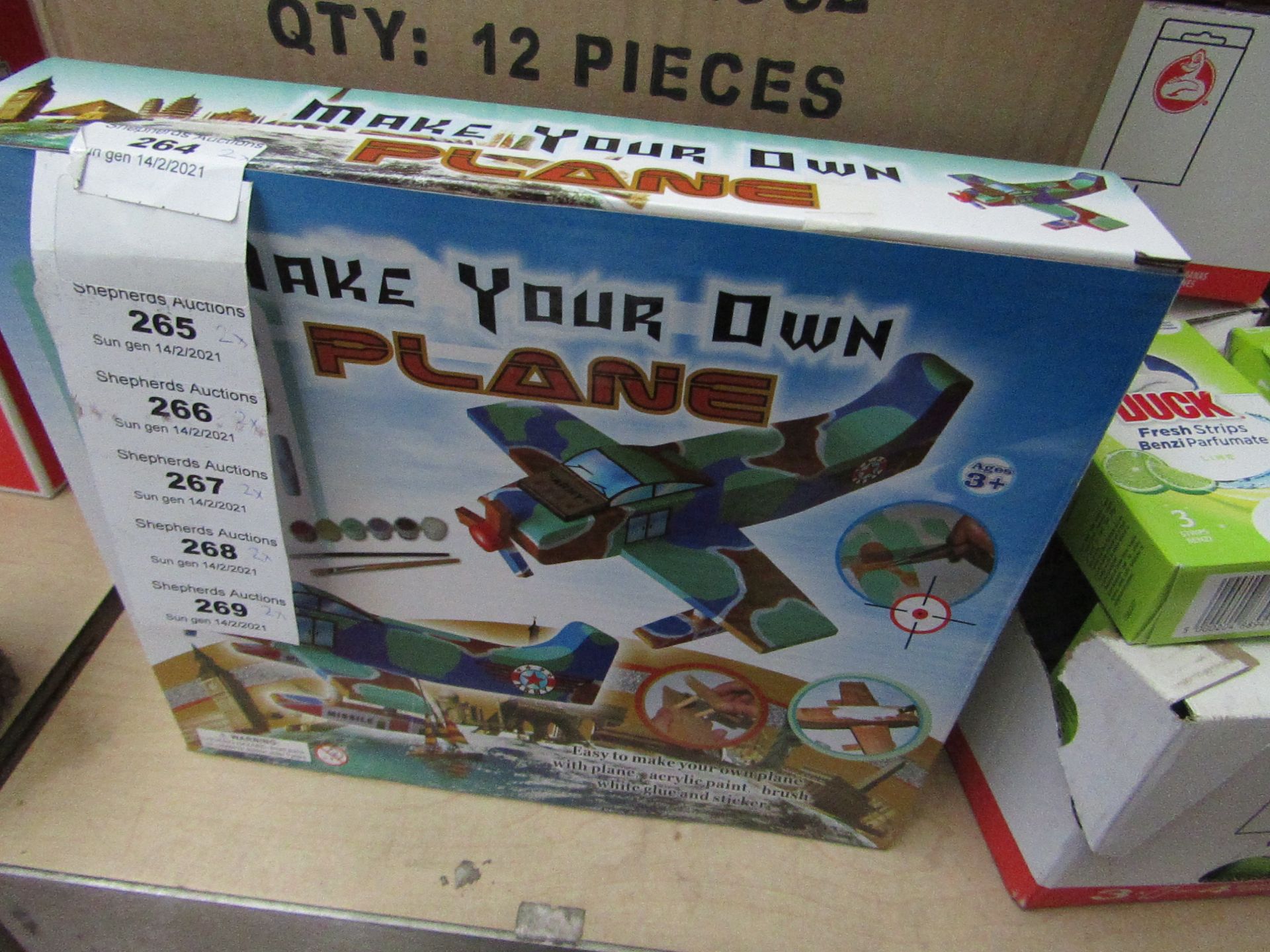 2x Make your own plane, New & Boxed