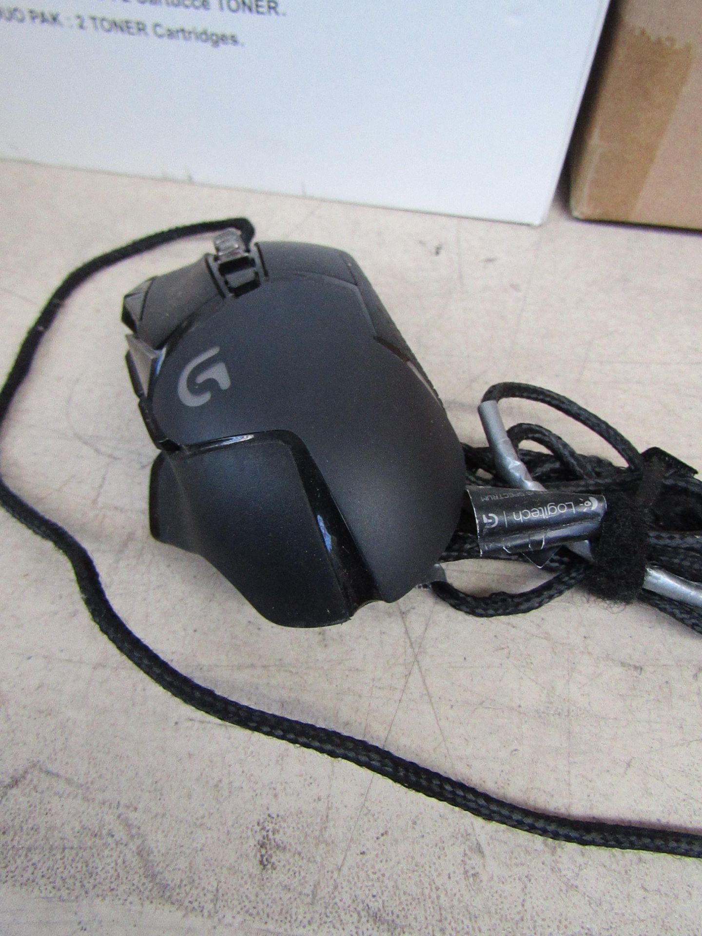 Logitech gaming mouse tested working unboxed