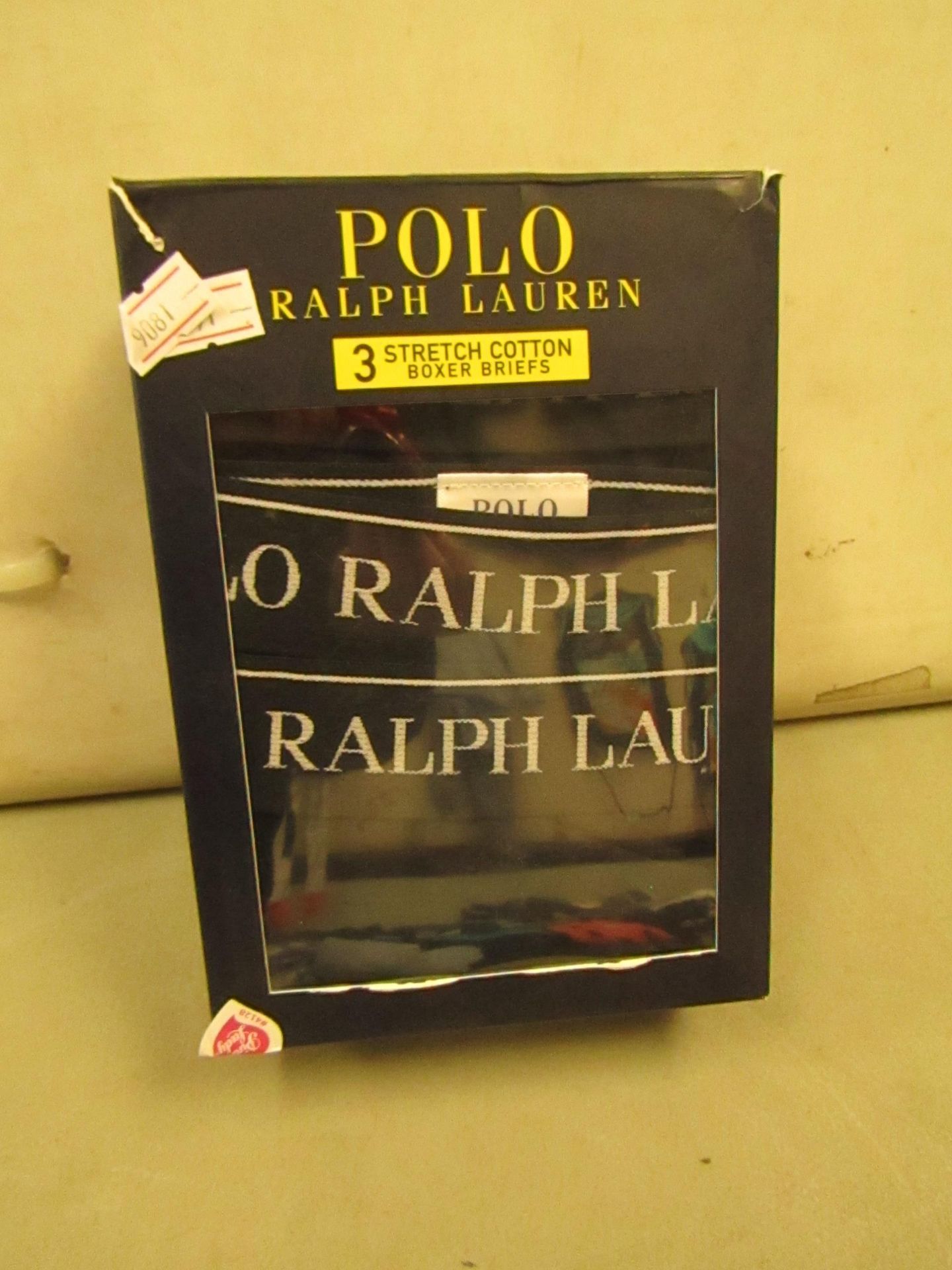 3 Pairs of Ralph Lauren Boxer Shorts Size X/L New & Boxed