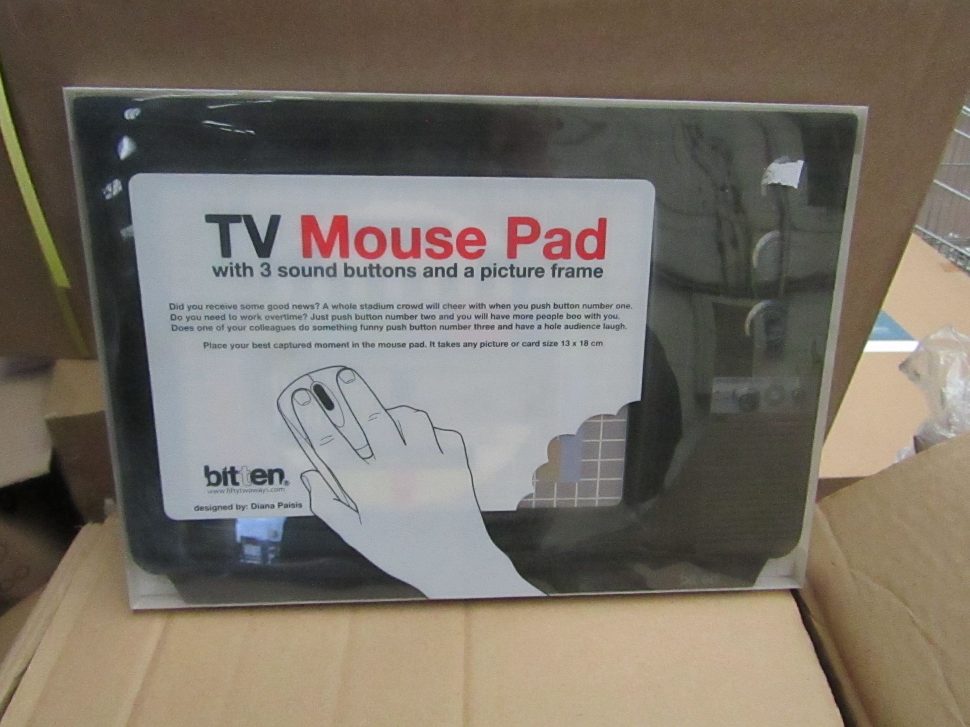 48x TV Mouse Pads - All Packaged & Boxed.