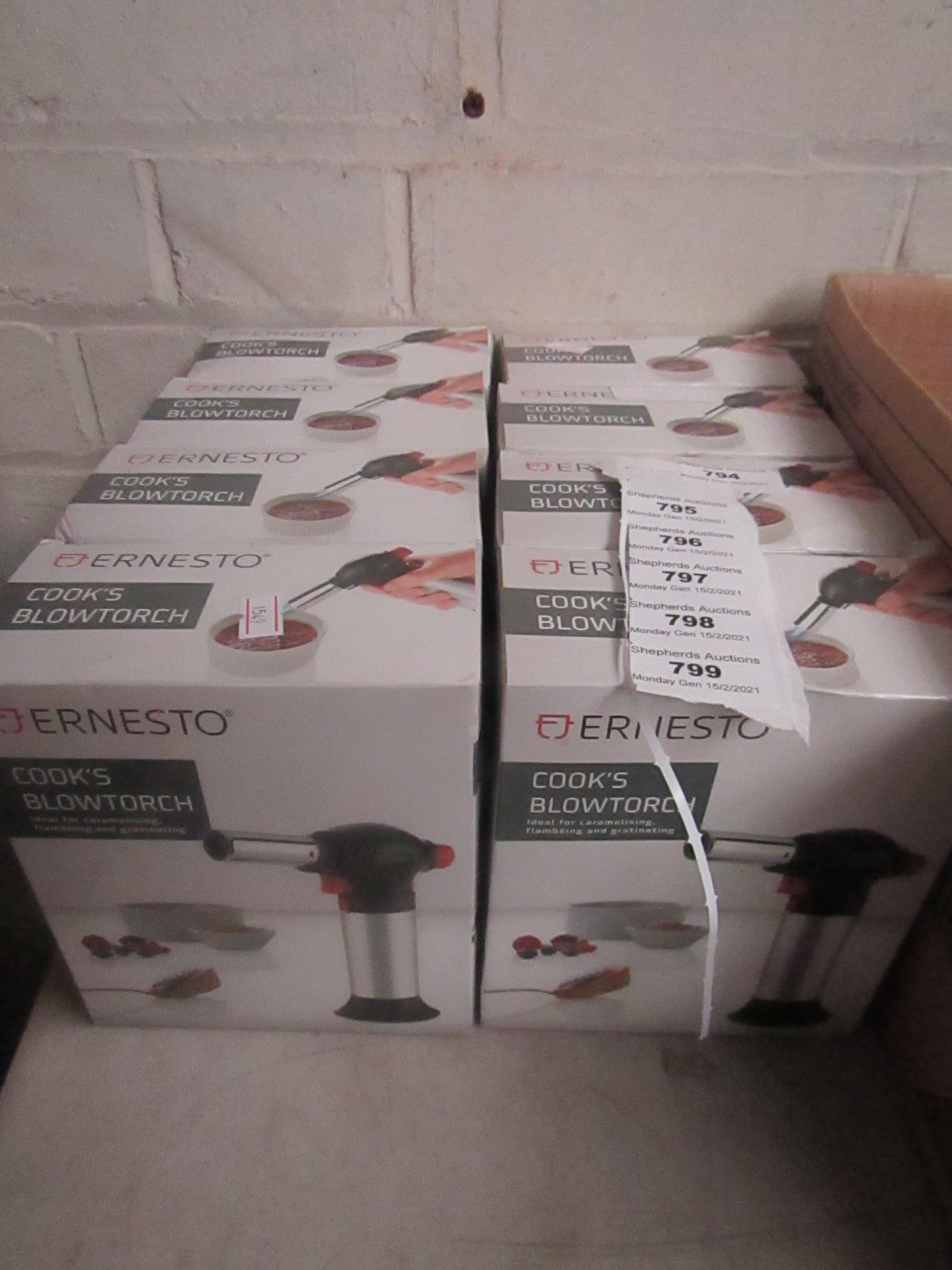 Ernesto Cooks BlowTorch new and boxed