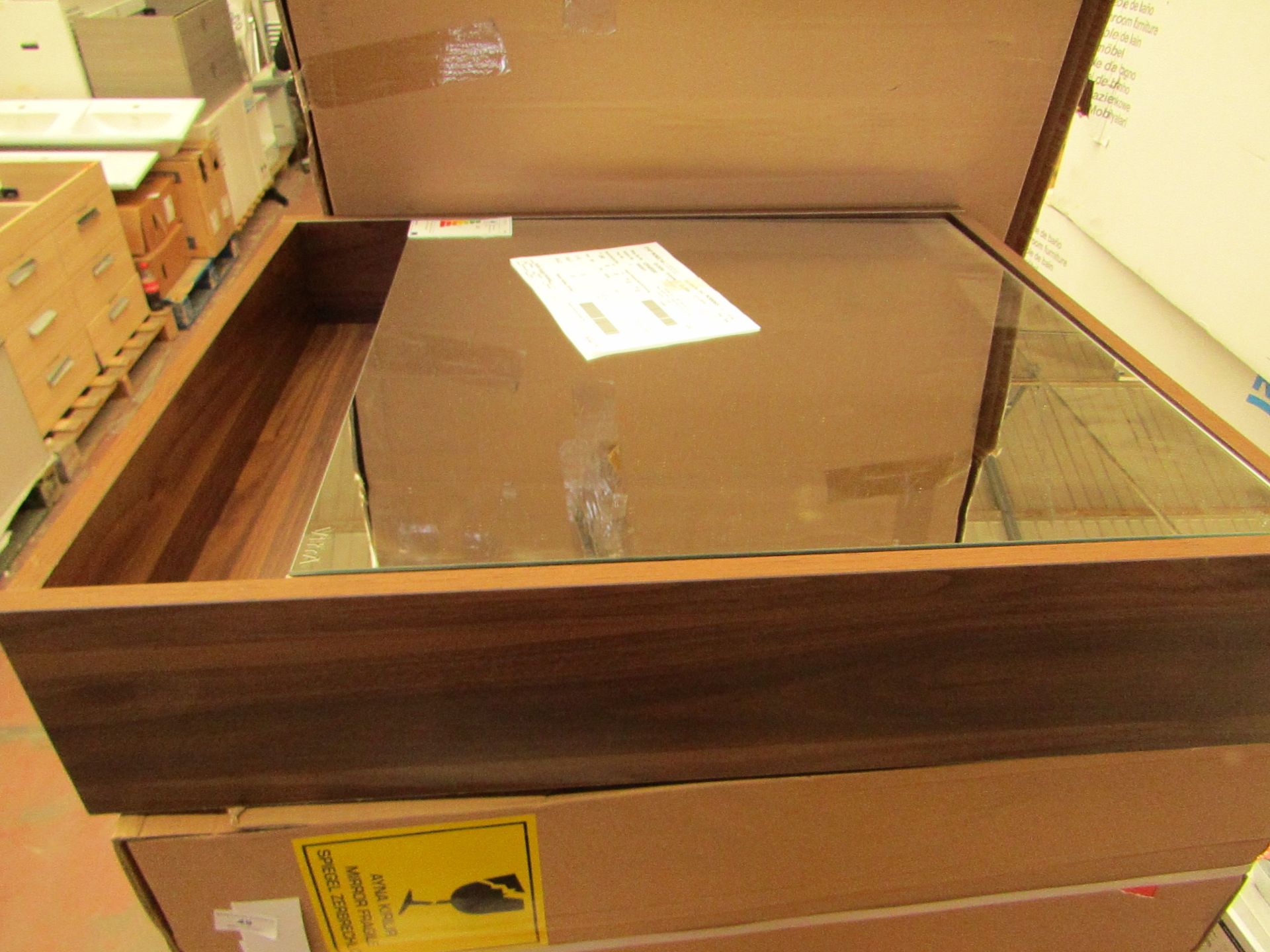 Integra mirror cabinet, new and boxed.