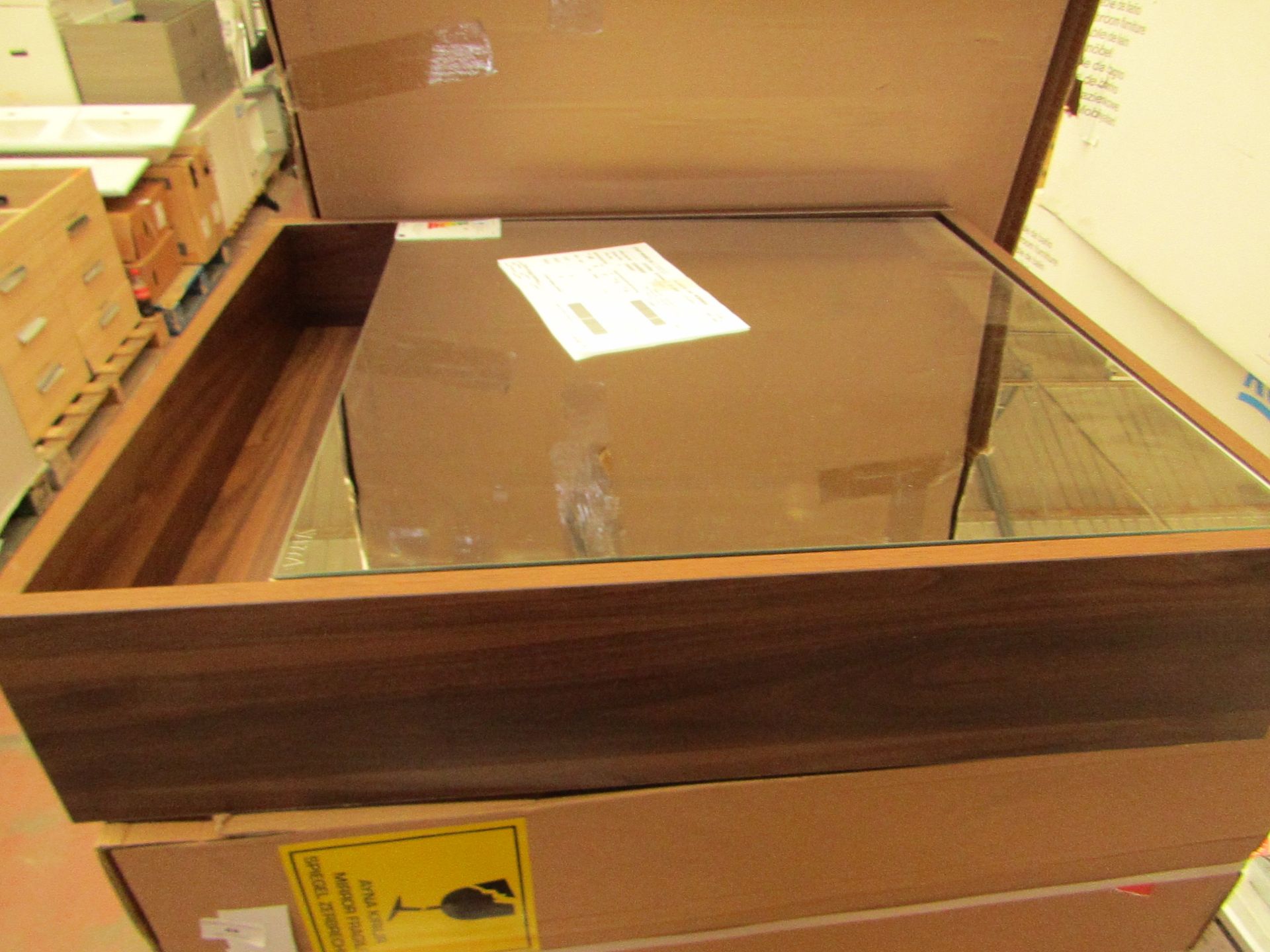 Integra mirror cabinet, new and boxed.