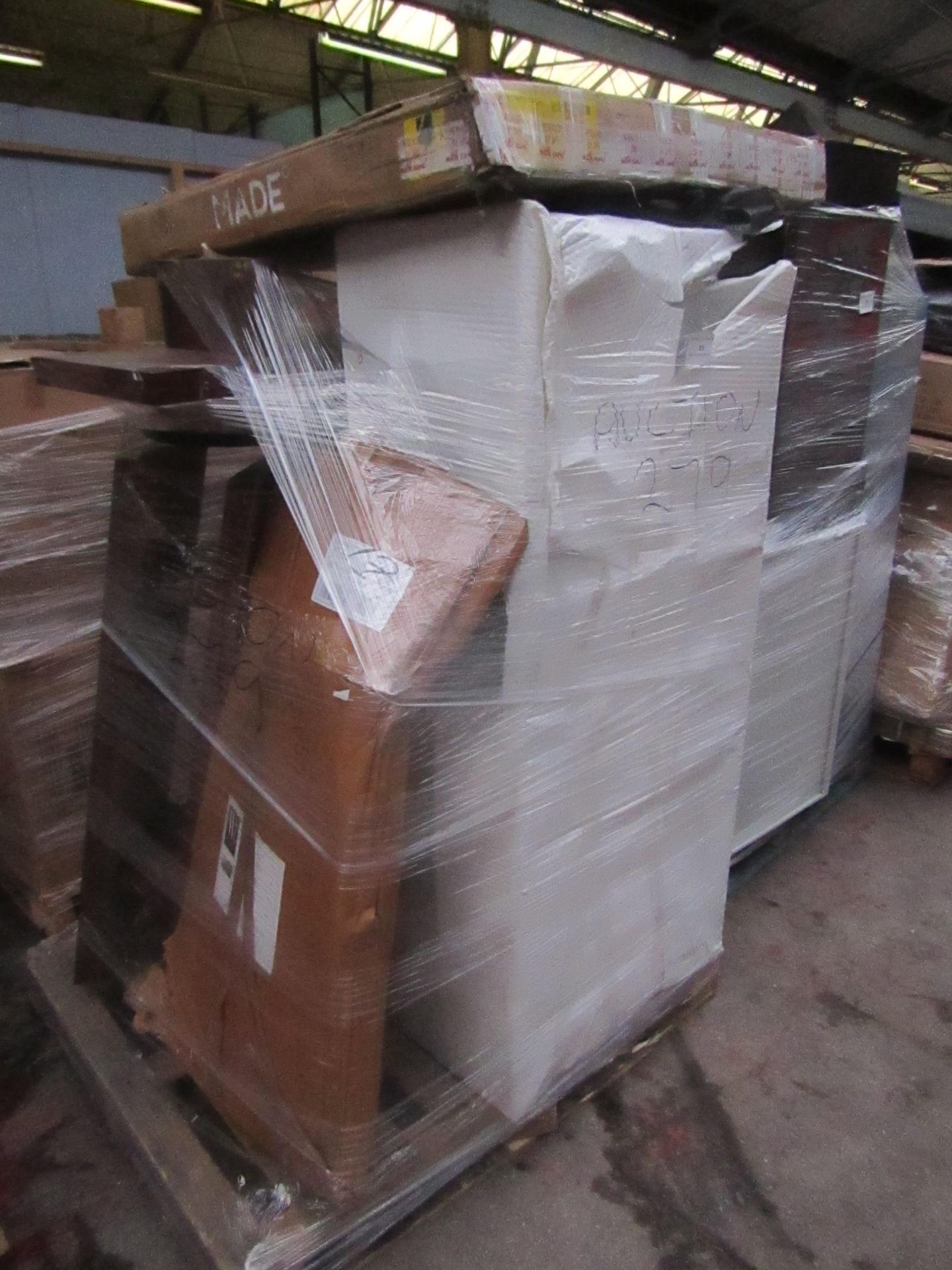 | 1X | PALLET OF SWOON B.E.R FURNITURE, UNMANIFESTED, WE HAVE NO IDEA WHAT IS ON THIS PALLET OR