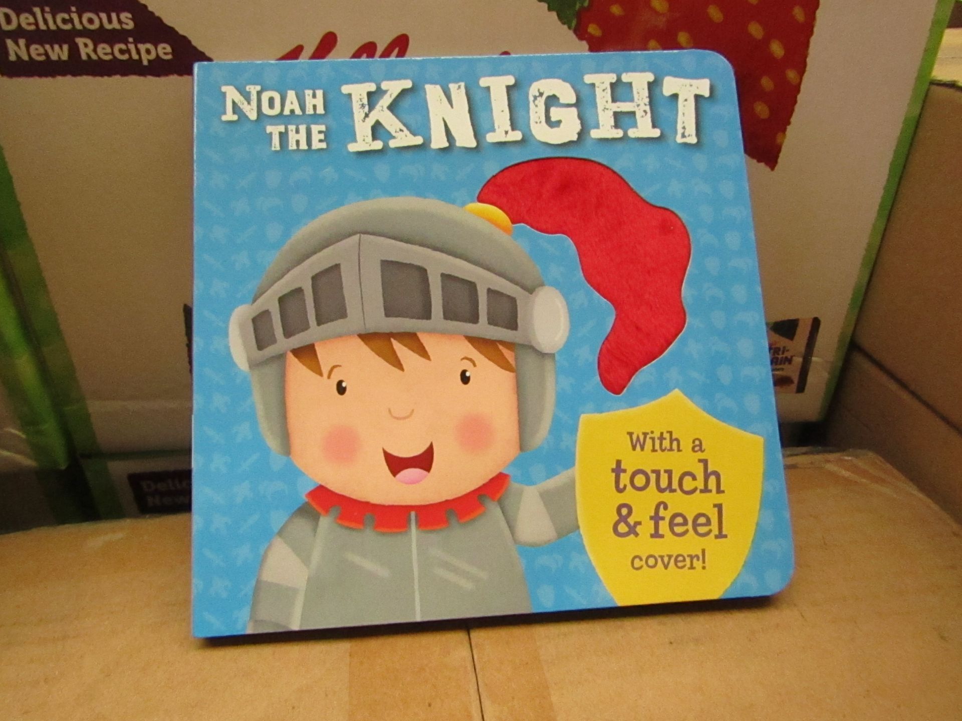 Box of approx 100 Noah the Knight Books with a Touch & Feel Cover - New & Boxed