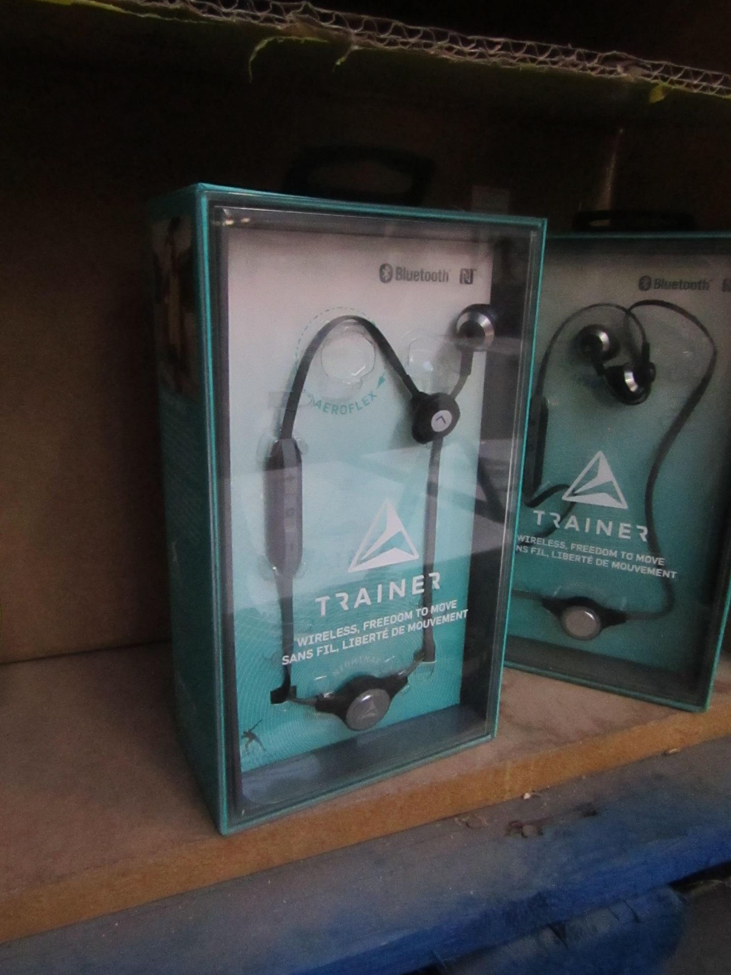 Trainer, Wireless, Bluetooth Earphones, New and Packaged