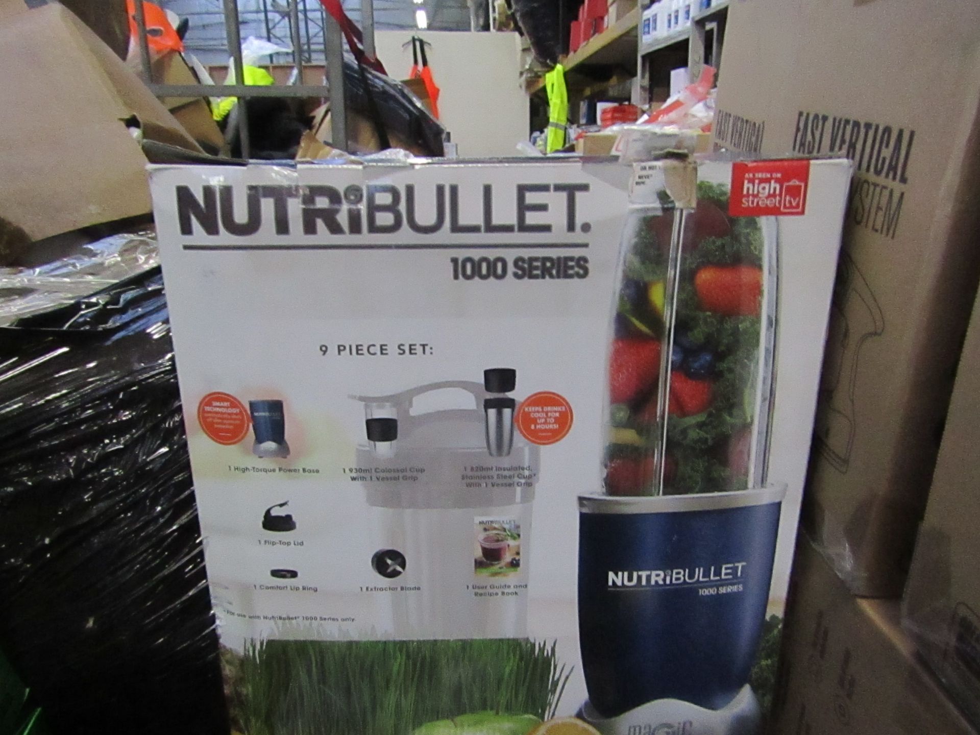 | 6X | NUTRI BULLET 1000 SERIES | UNCHECKED AND BOXED | NO ONLINE RE SALE | SKU C5060191464734 | RRP