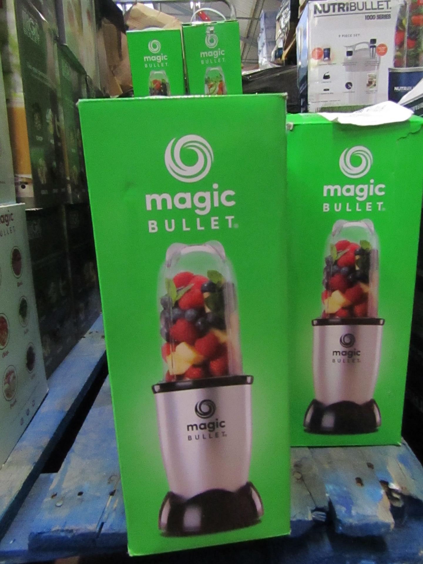 | 9X | THE MAGIC BULLET BLENDER | UNCHECKED AND BOXED | NO ONLINE RESALE | SKU C5060191467360 |