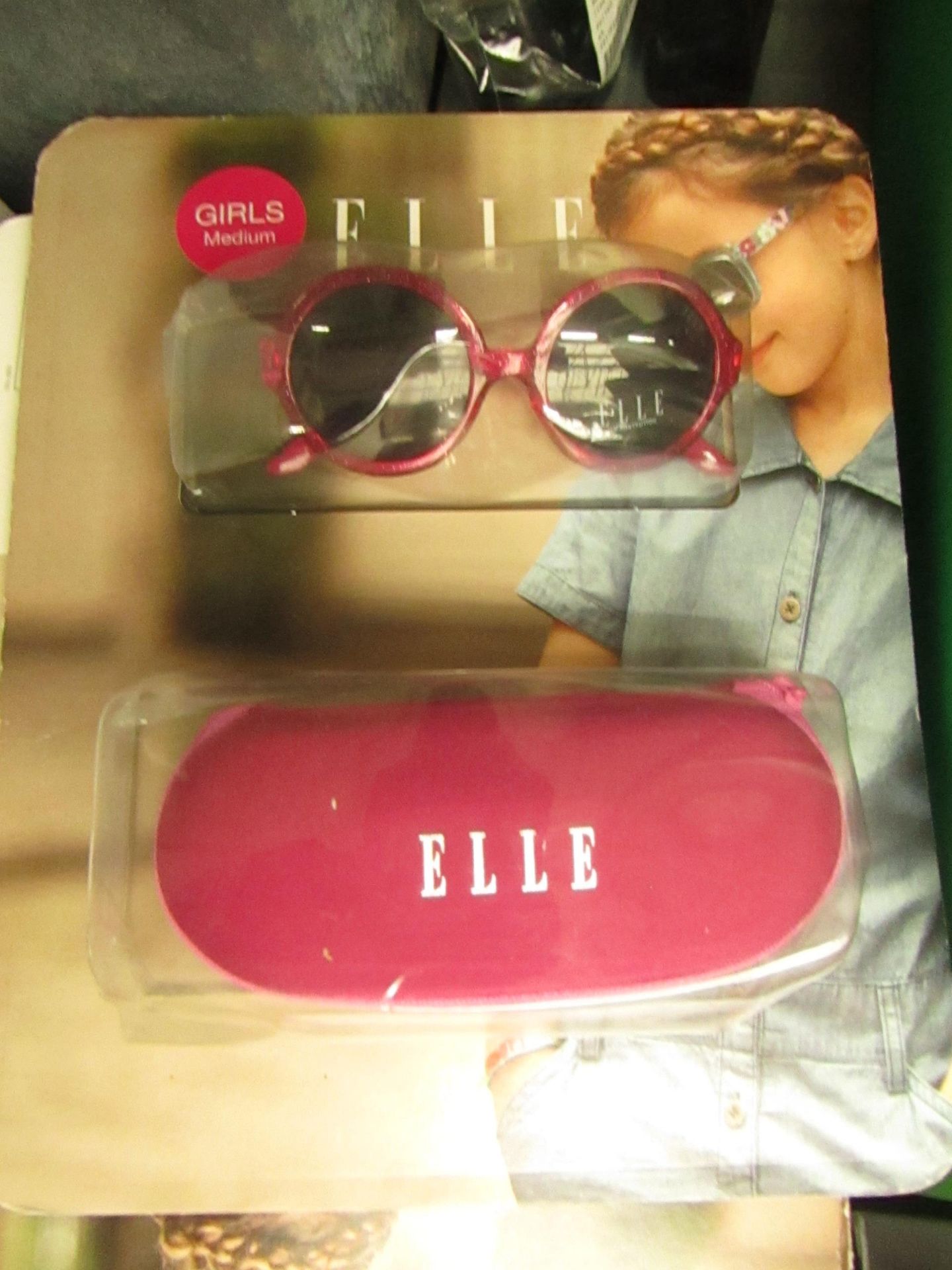 Elle - Sunglasses (Girls) Pink - Size Medium - Unused & Packaged.