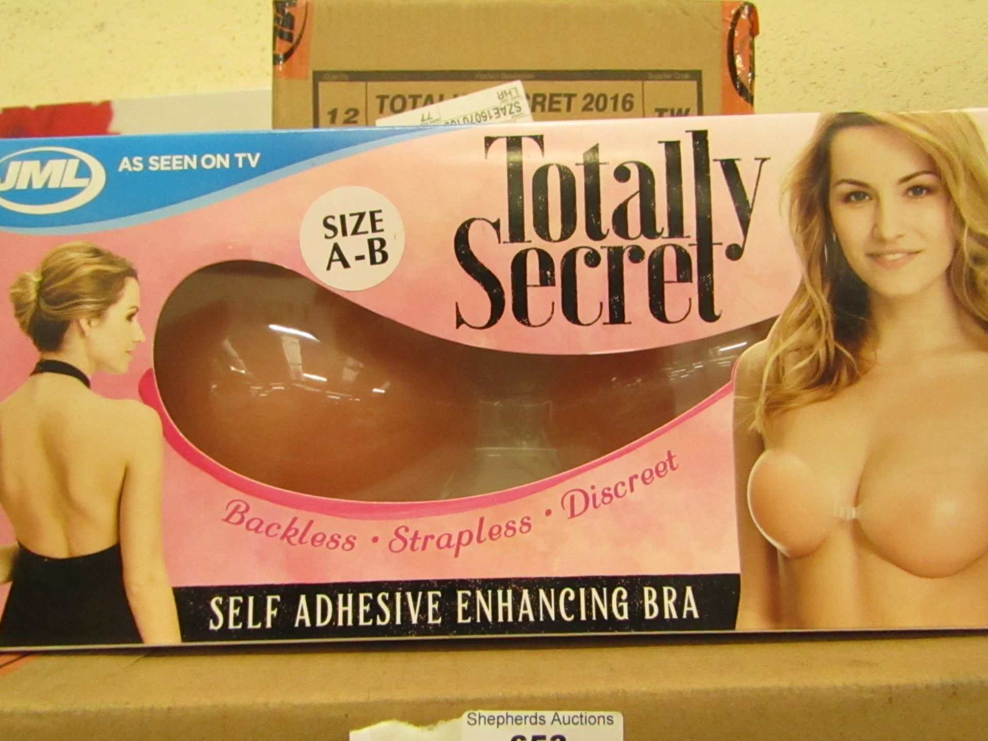 5 x JML Totally Secret - Bra Ehancing Size A-B - new & packaged