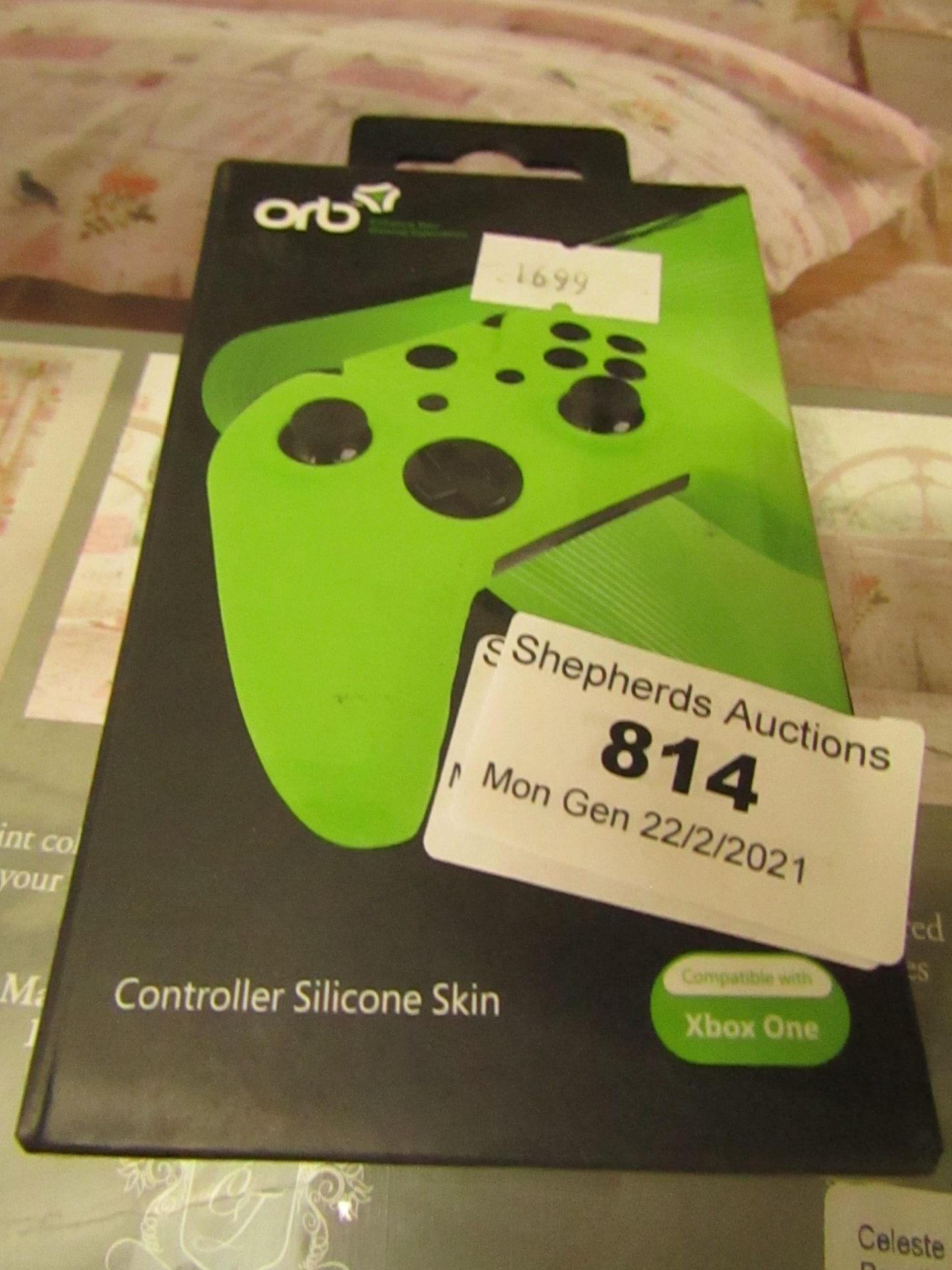 Orb - Green Silicone Skin For Xbox one Controller - New & Boxed