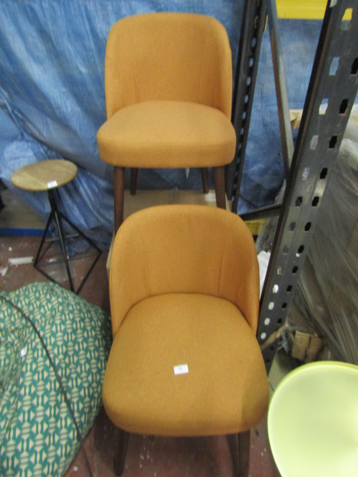 | 1X | MADE.COM SET OF 2 SWINTON DINING CHAIRS | LOOKS UNUSED (NO GUARANTEE) | RRP CIRCA £179 |