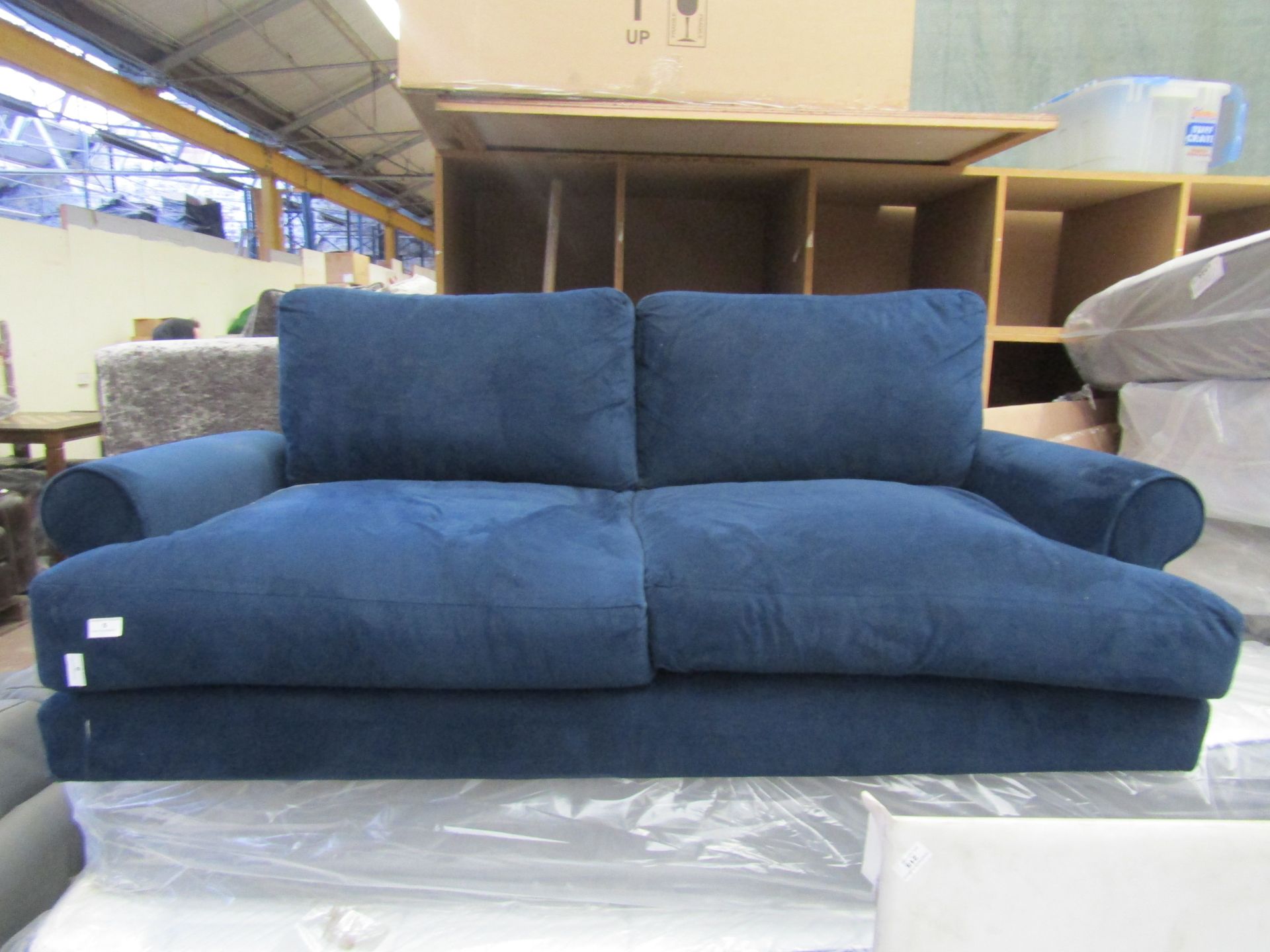| 1X | SWOON 2 SEATER SOFA | HAS A RIP ON THE BACK CORNER AND IS MISSING LEGS | RRP CIRCA 700 |