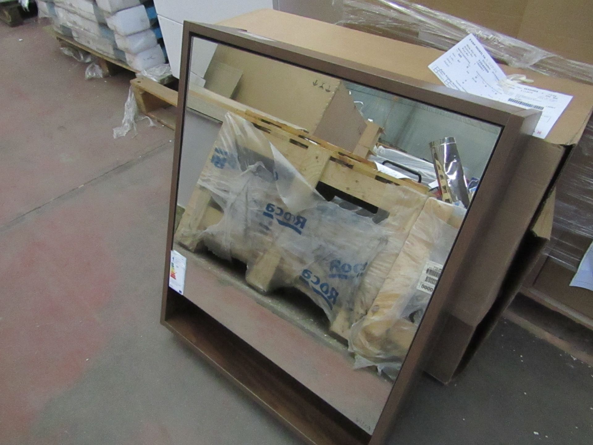 Integra mirror cabinet, new and boxed.