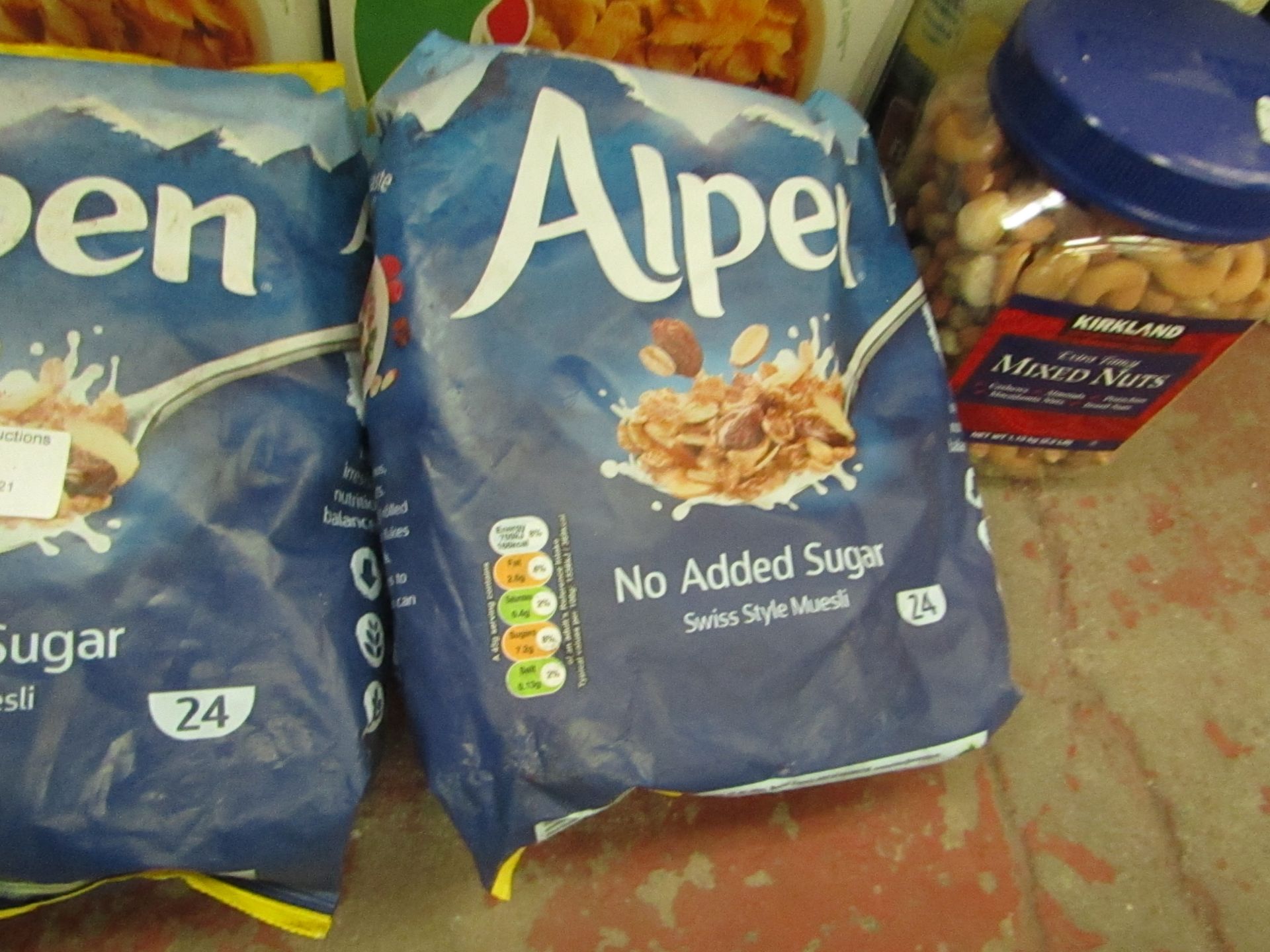 Alpen - No Added Sugar Swiss Style Muesli - 1.1kg - Best before 16/12/2021