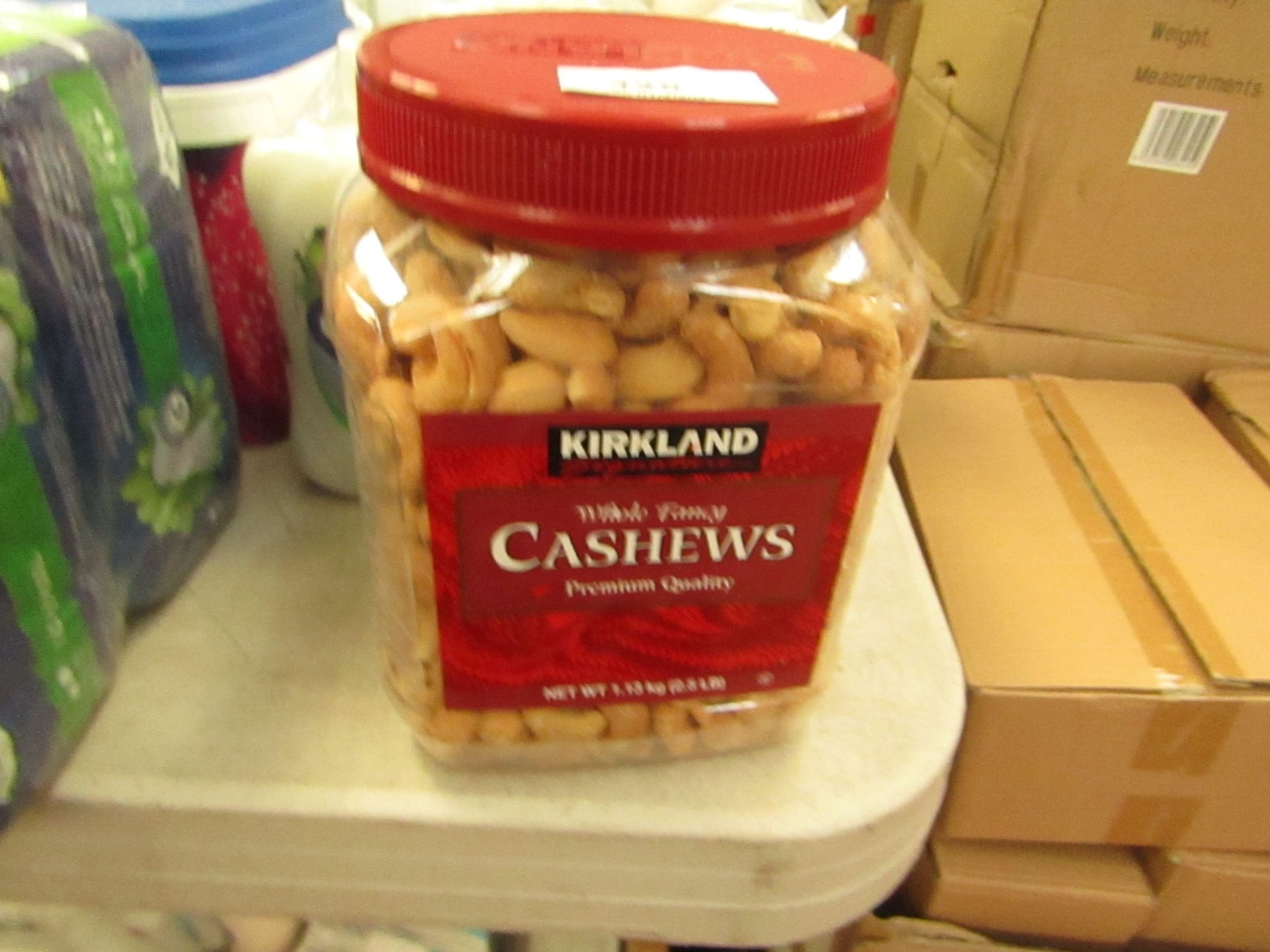 Kirkland - Whole Fancy Cashews - 1.13kg - Unused