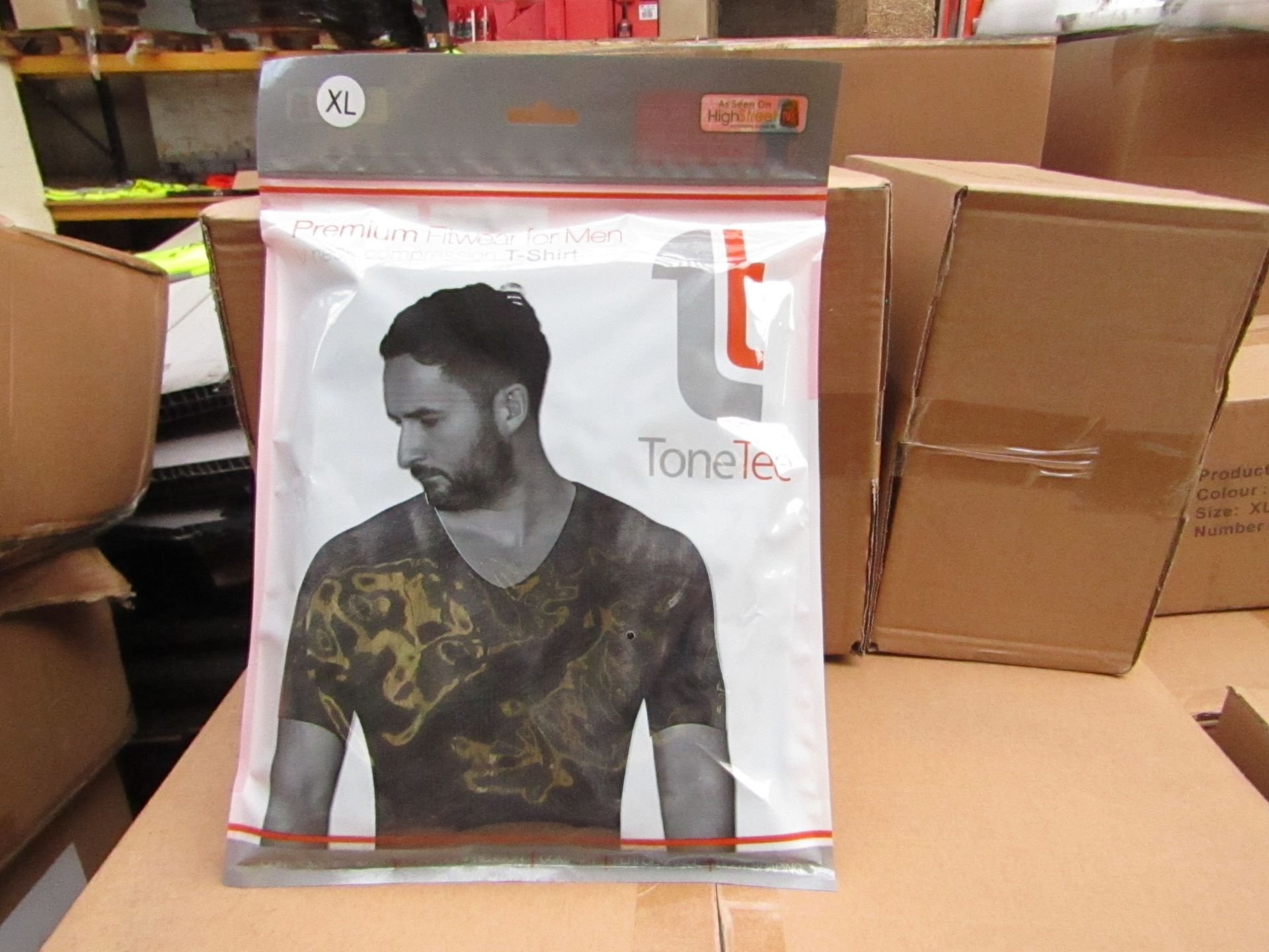 | 12x | BOXES EACH CONTAINING APPROX 48 TONE TEES T SHIRTS/ VESTS (APPROX 576 IN TOTAL), ALL NEW,