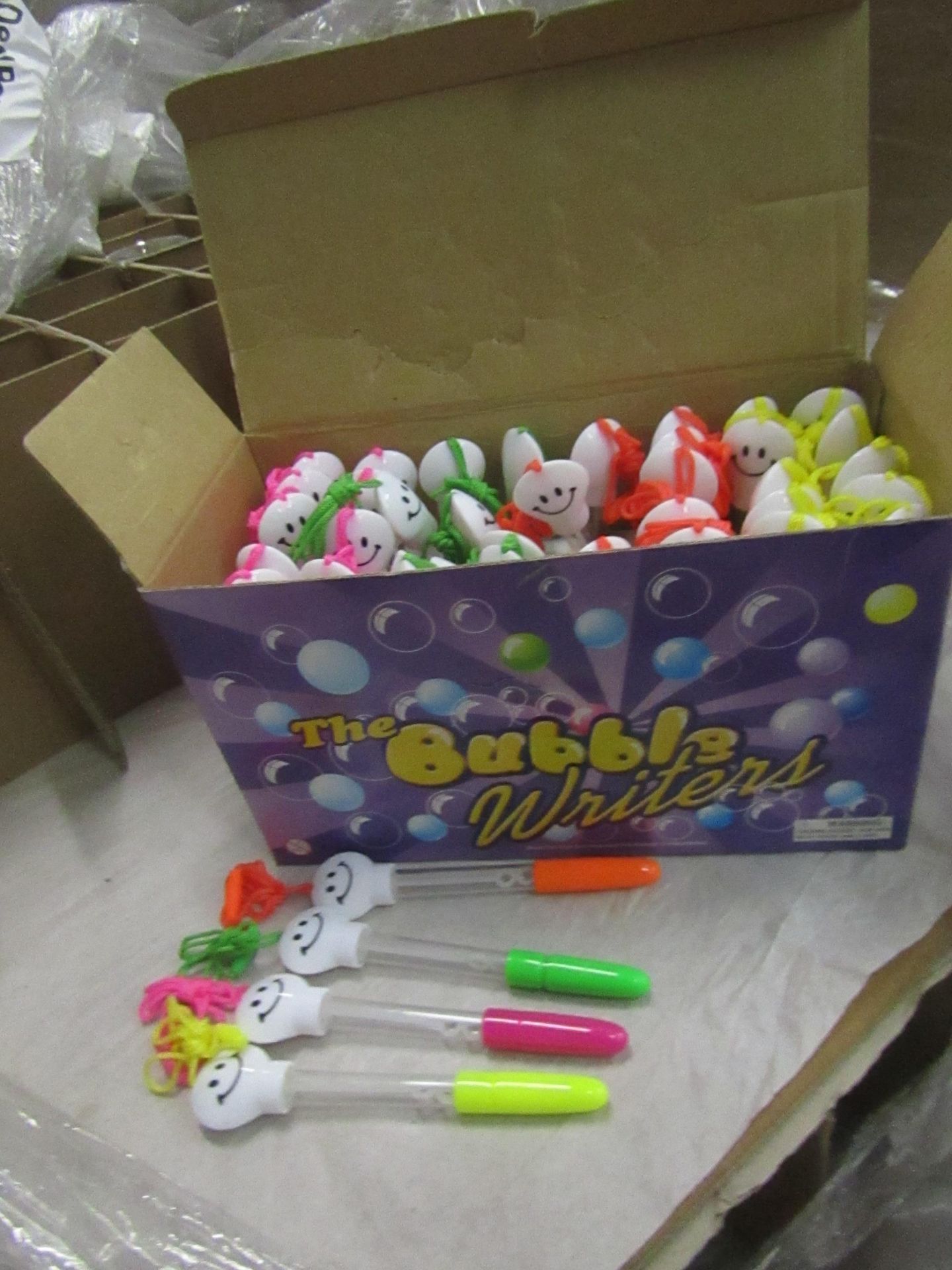 Box of 48x The Bubble Writers - New & Boxed.