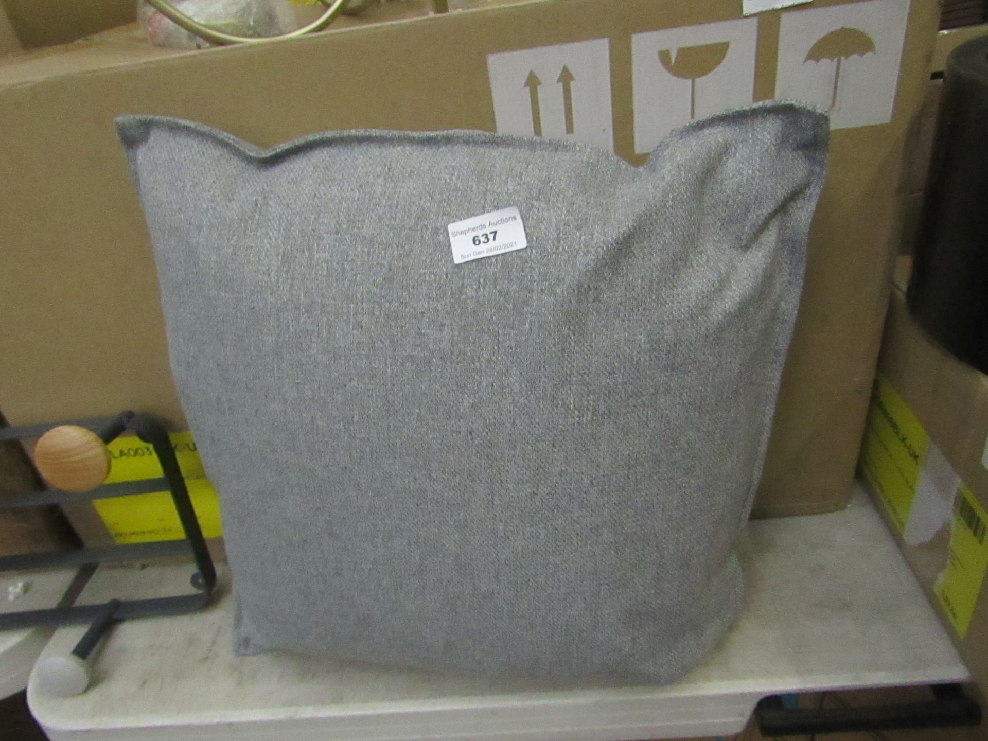 | 1x | MADE.COM GREY SCATTER CUSHION | UNCHECKED | RRP CIRCA £- |