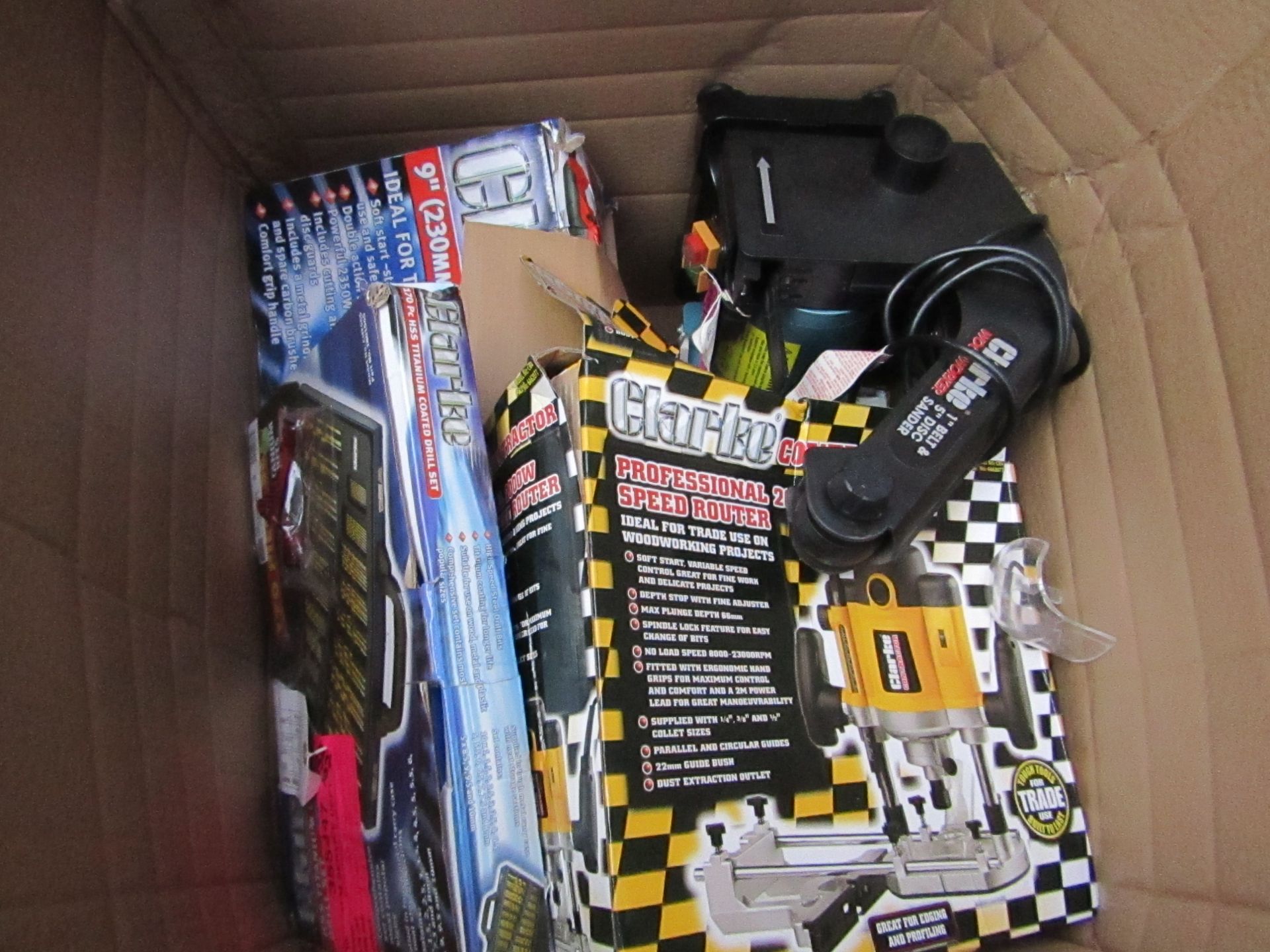 1x BOX OF VARIOUS TOOLS 2 NCE This lot is a Machine Mart product which is raw and completely