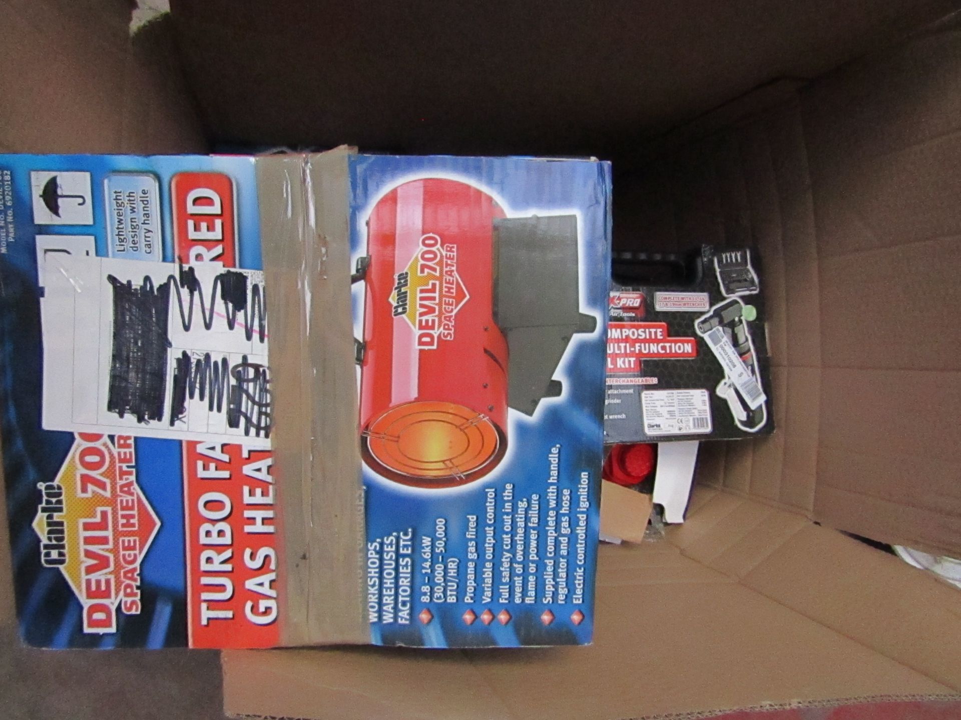 1x BOX OF VARIOUS TOOLS 3 NCE This lot is a Machine Mart product which is raw and completely