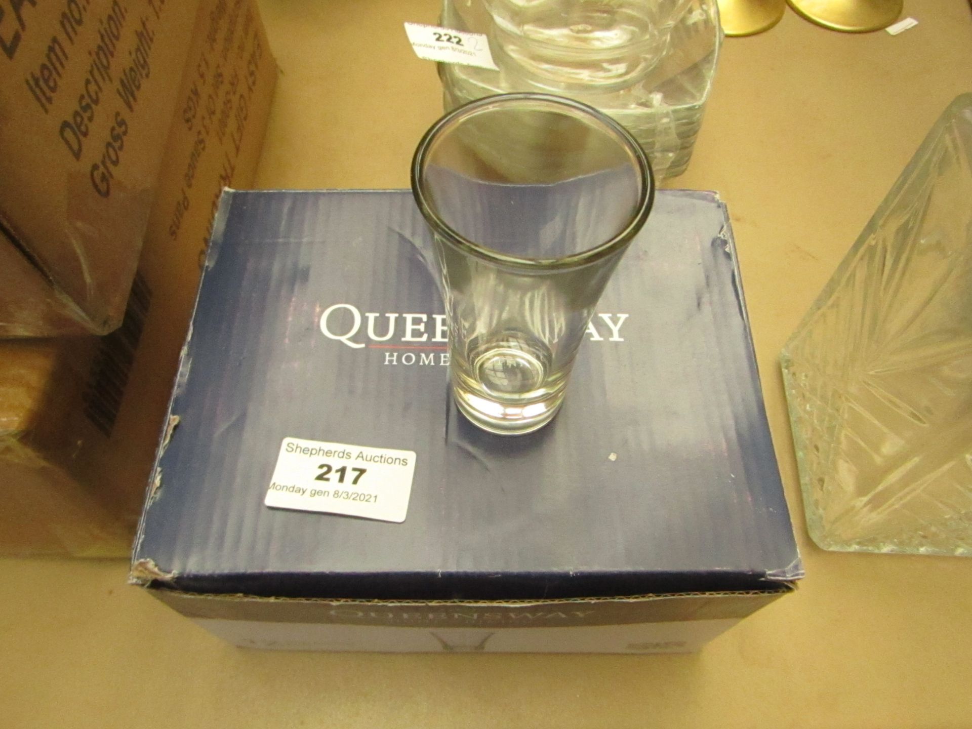 1 x Queensway Set of 11 Shot Glasses packaged