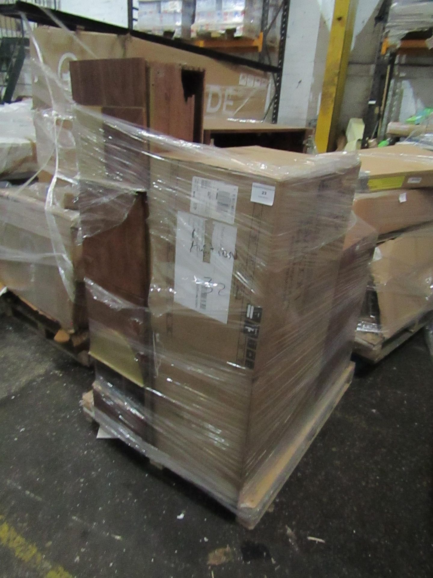 | 1X | PALLET OF SWOON B.E.R FURNITURE, UNMANIFESTED, WE HAVE NO IDEA WHAT IS ON THIS PALLET OR