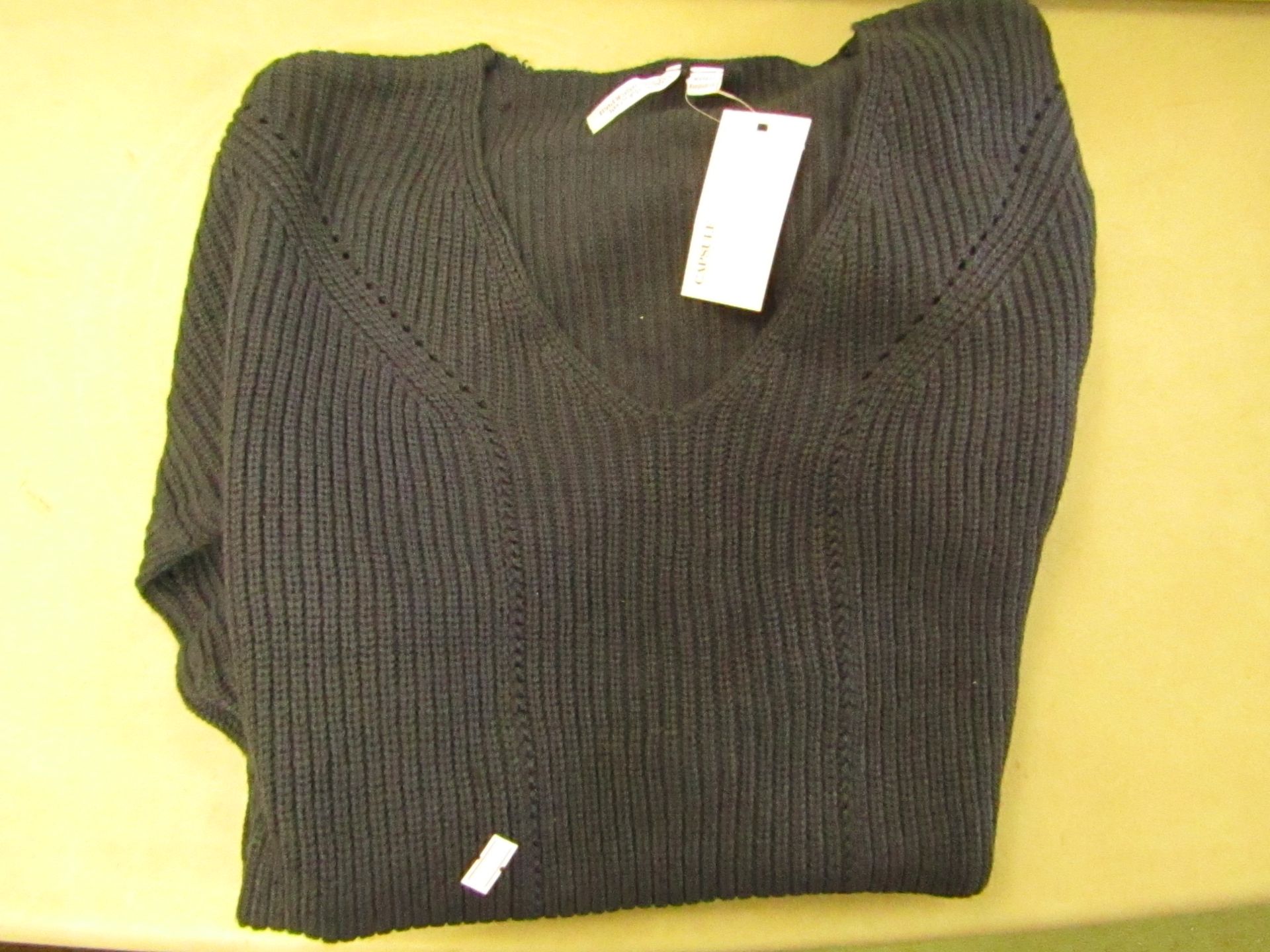 Capsule Ladies Navy Jumper Size S New With Tags