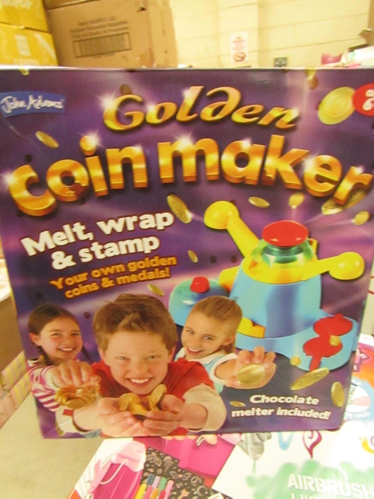 John Adams - Golden Coin Maker - Unchecked & Boxed.