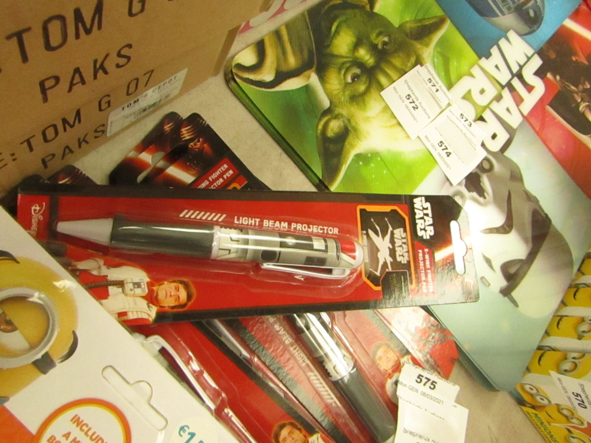 StarWars - X-Wing Fighter Projector Pen - New & Packaged.