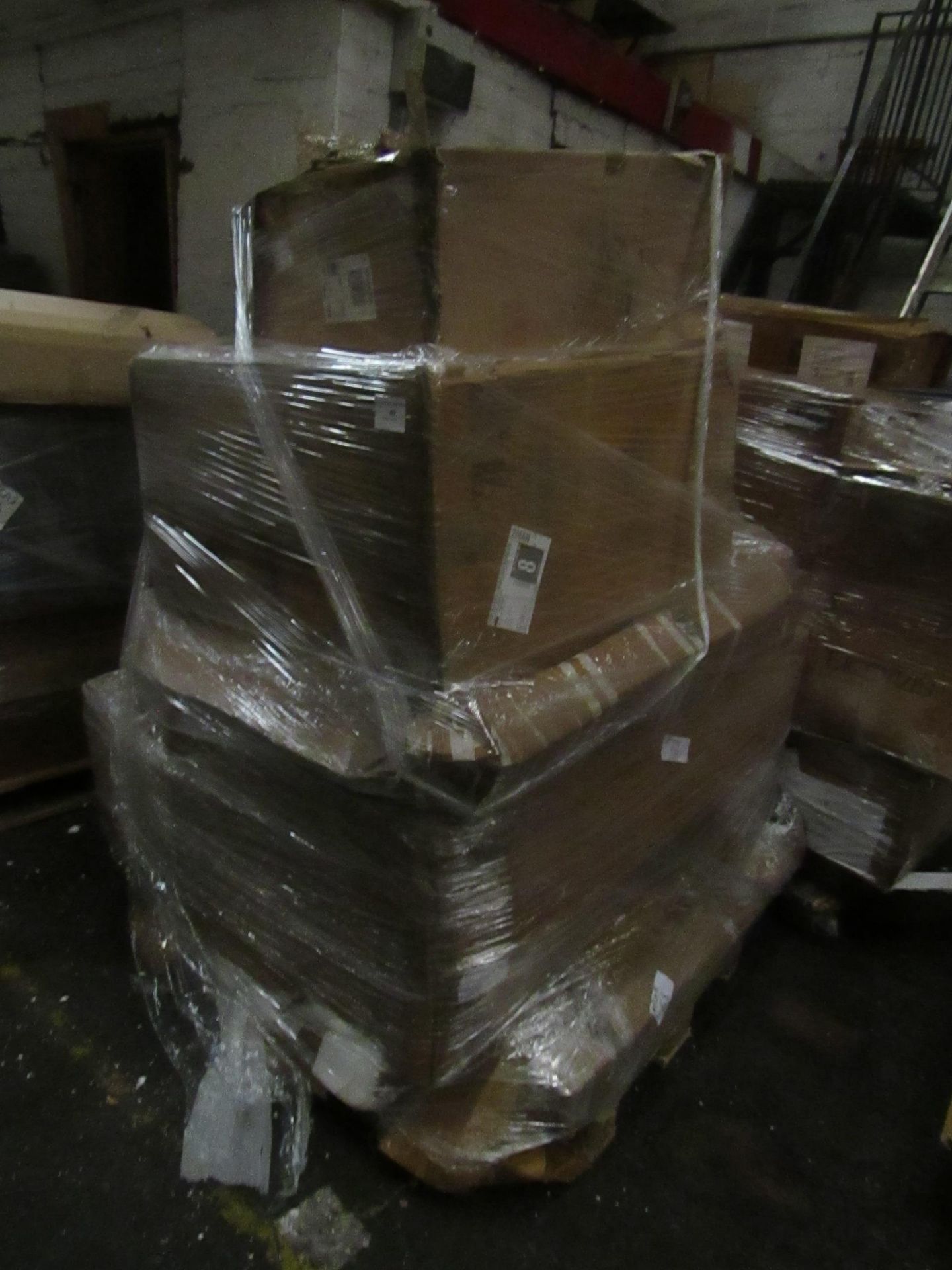 | 1X | PALLET OF SWOON B.E.R FURNITURE, UNMANIFESTED, WE HAVE NO IDEA WHAT IS ON THIS PALLET OR