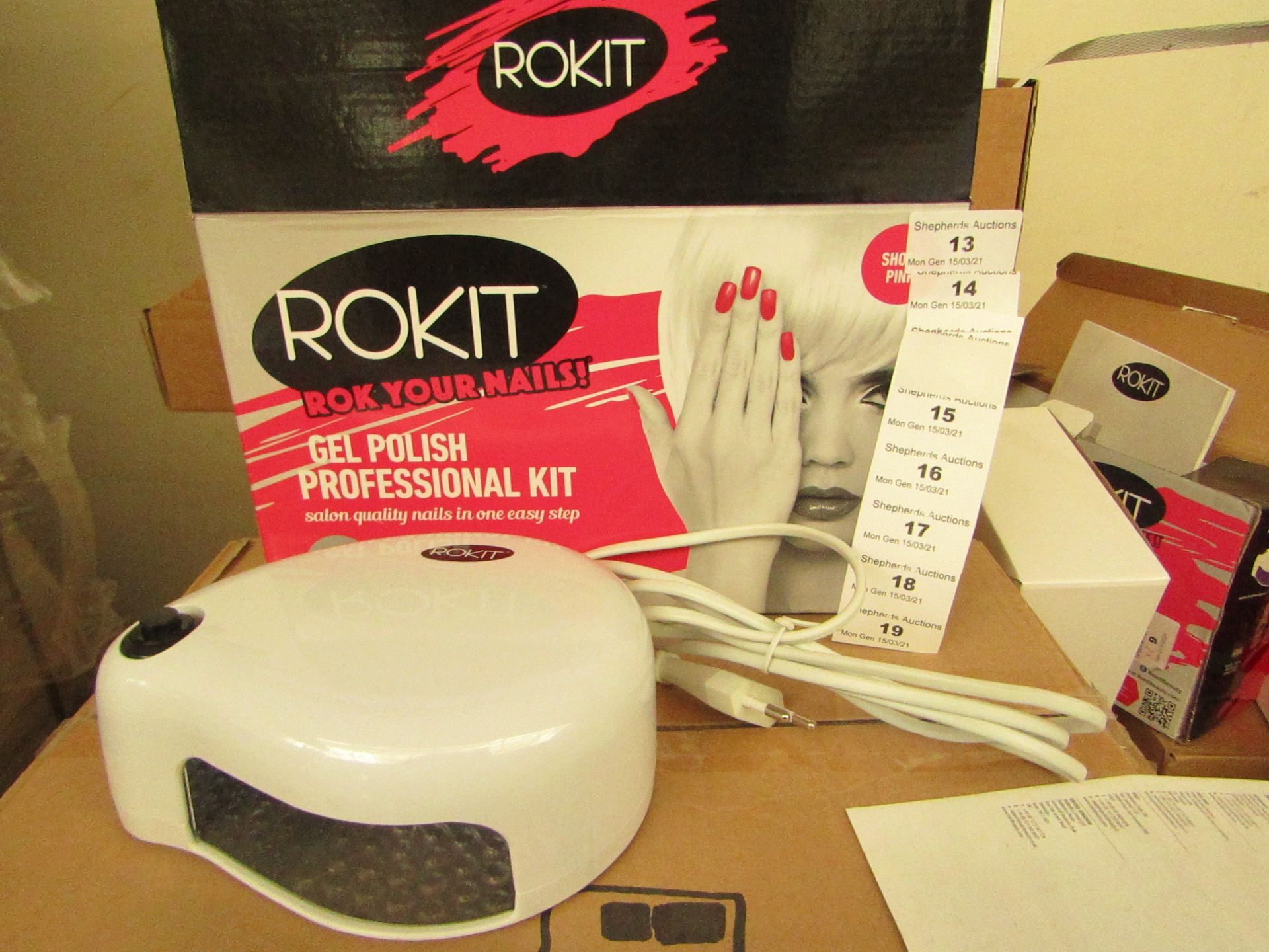 2 x ROKIT - Professional Gel Polish Kit - (Please Note These Sets Are Not Complete & May Be