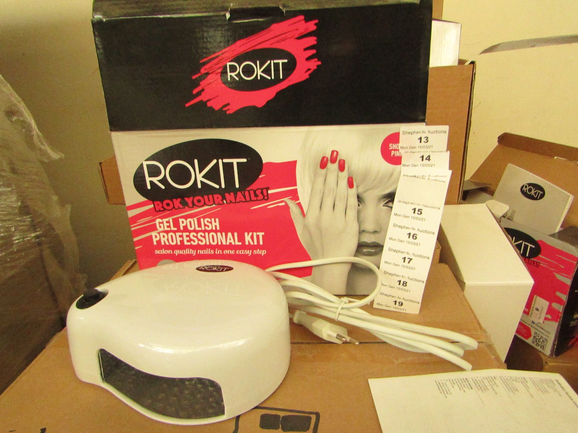 2 x ROKIT - Professional Gel Polish Kit - (Please Note These Sets Are Not Complete & May Be