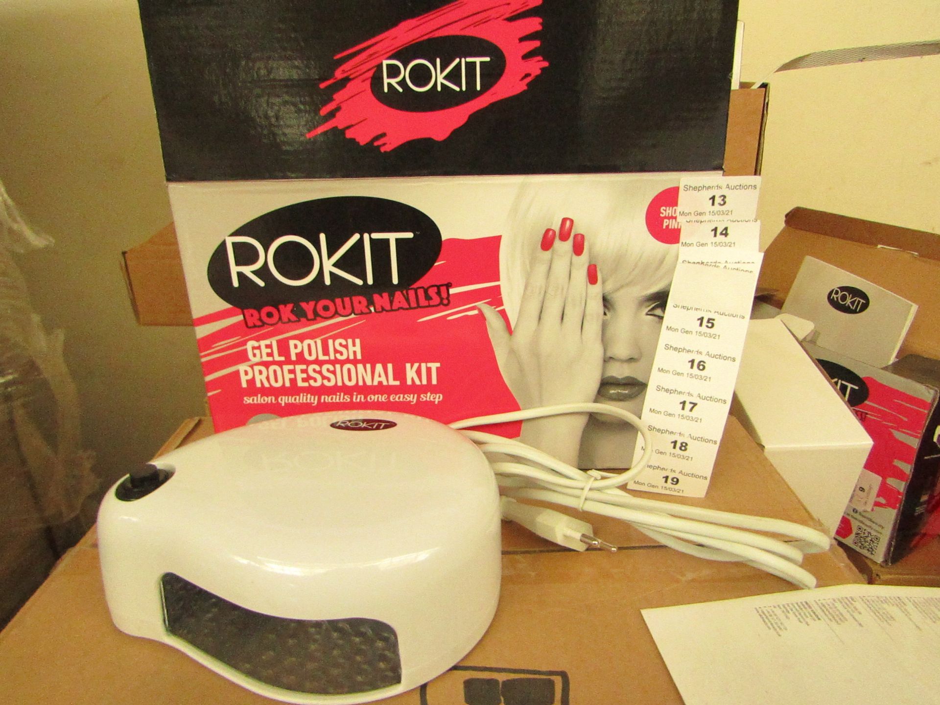 2 x ROKIT - Professional Gel Polish Kit - (Please Note These Sets Are Not Complete & May Be