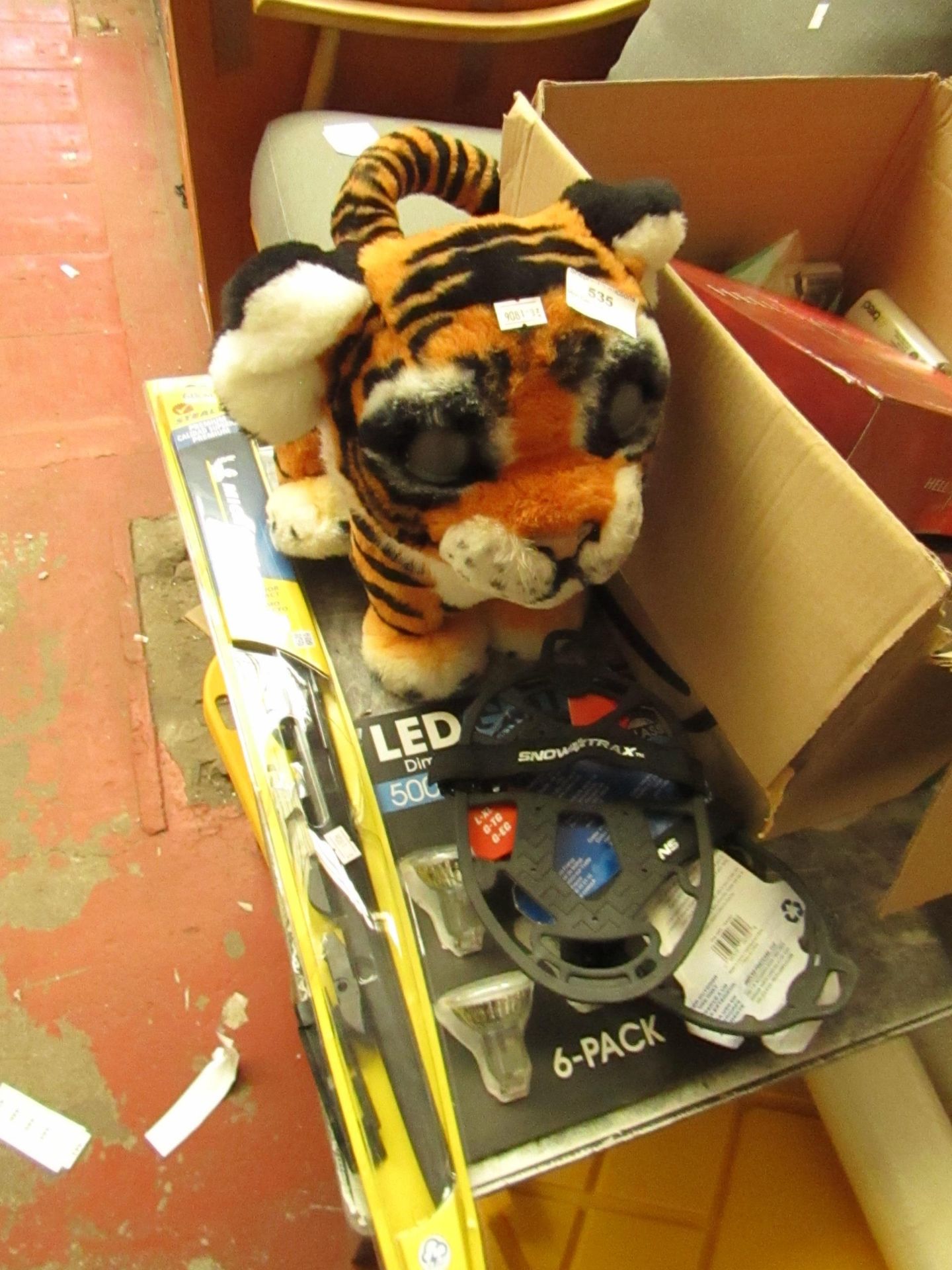 Real Fur Robotic Tiger Toy - Looks in Good Condition - Unchecked & Unboxed