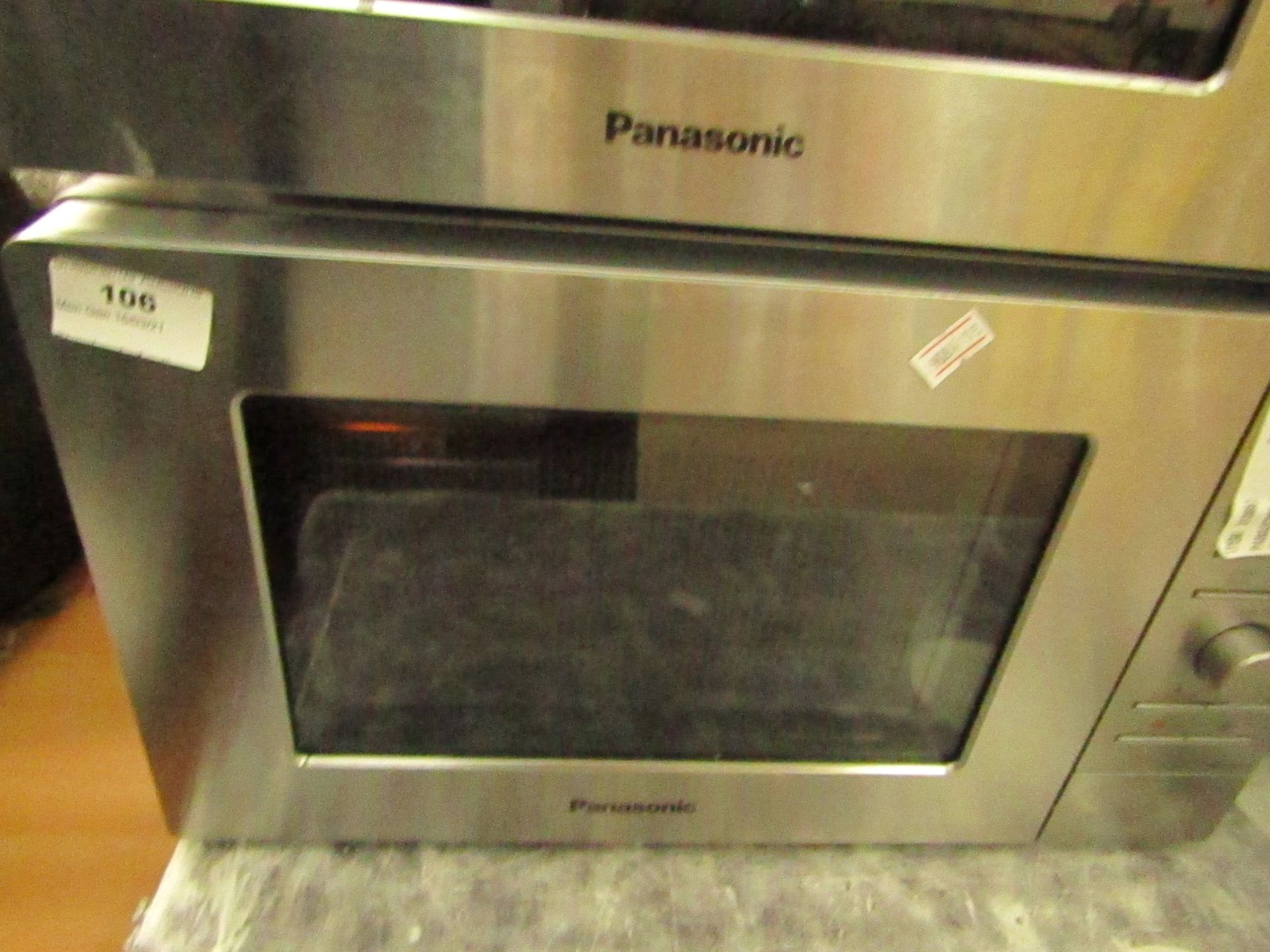 Panasonic - Solo Microwave Silver NN-S29KSM - Used Condition & Untested.