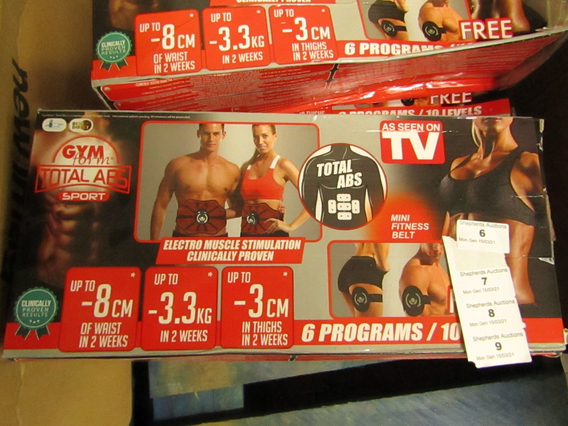 | 1x | GYM FORM TOTAL ABS SPORT | UNCHECKED & BOXED | SKU - | RRP £ - |