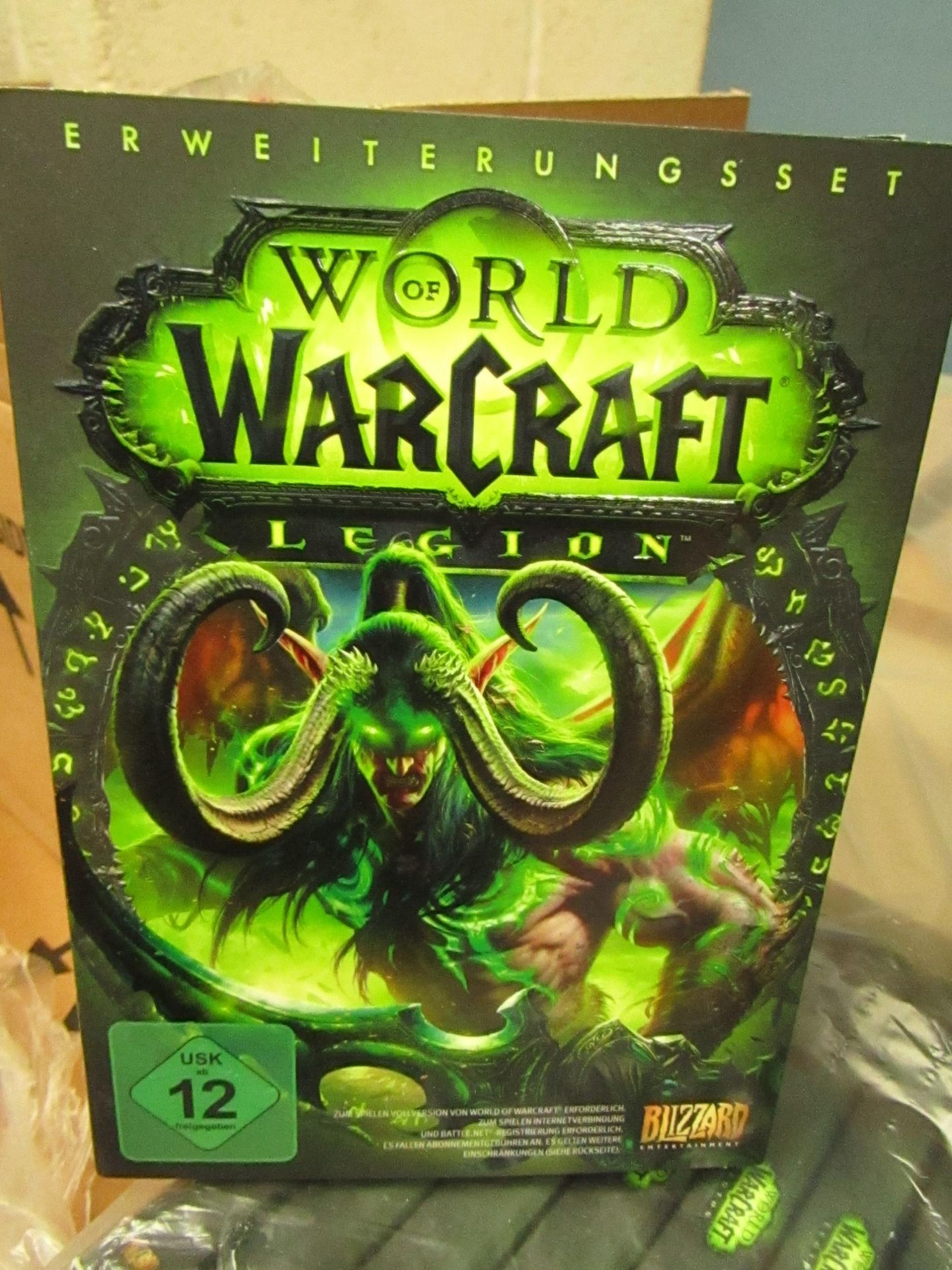 Blizzard - World of Warcraft - Legion Pc Game - Brand New Sealed & Packaged. Item is in Foreign