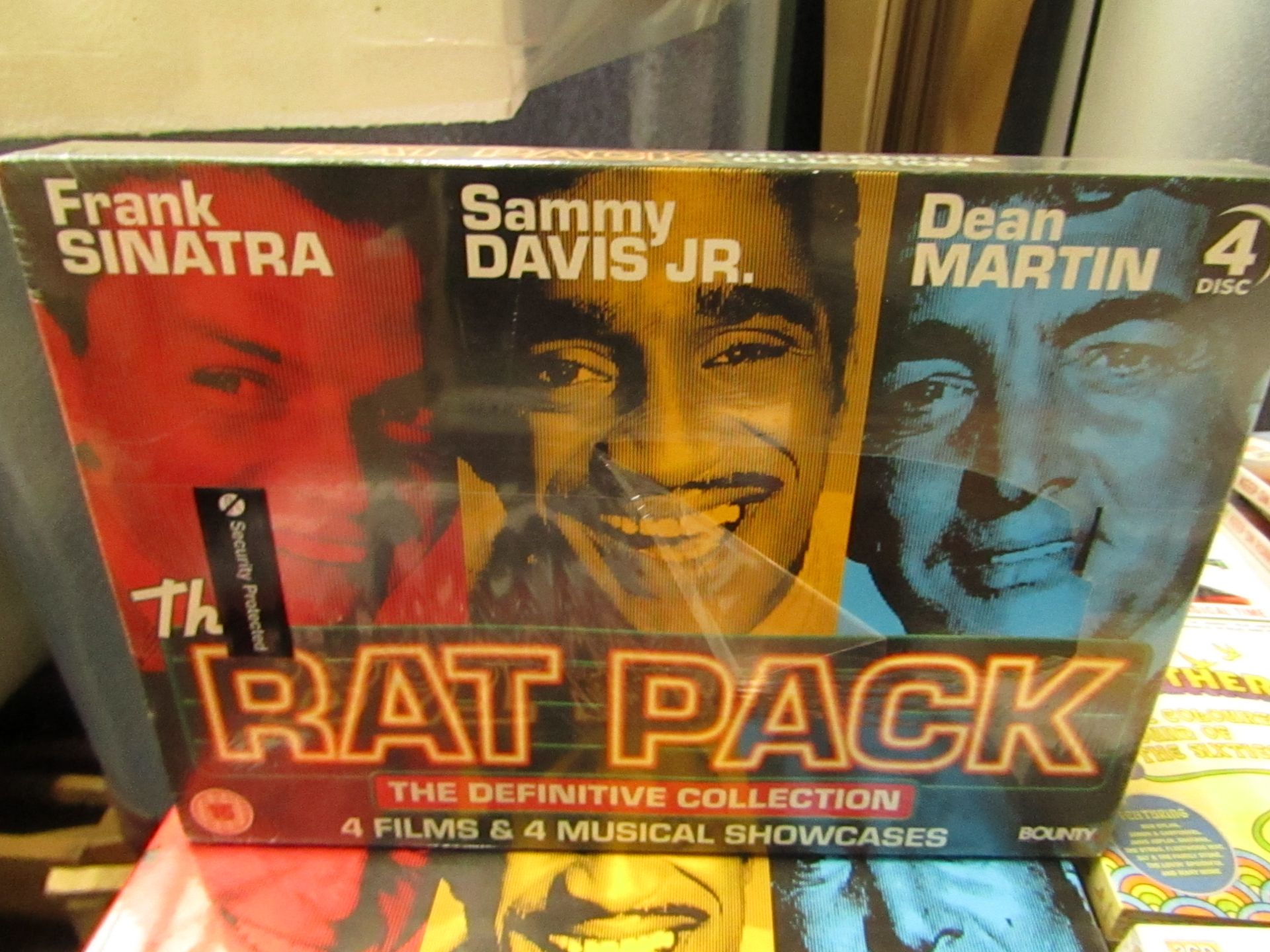 The Rat Pack - The Definitive Collection 4 Films & 4 Musical Showcases Set - Unused & Sealed.