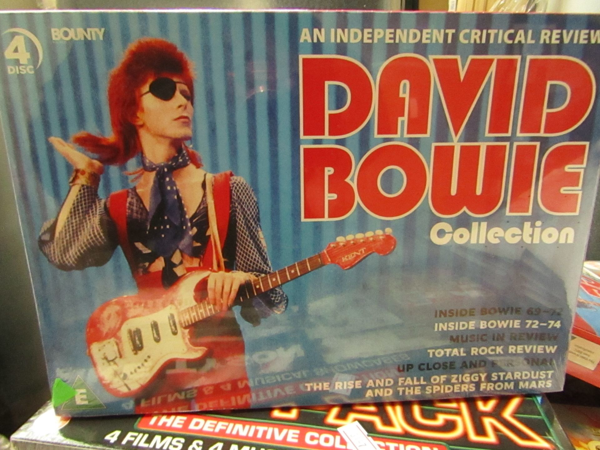 David Bowie - Music Collection 4 Disc Set - Unused & Sealed.