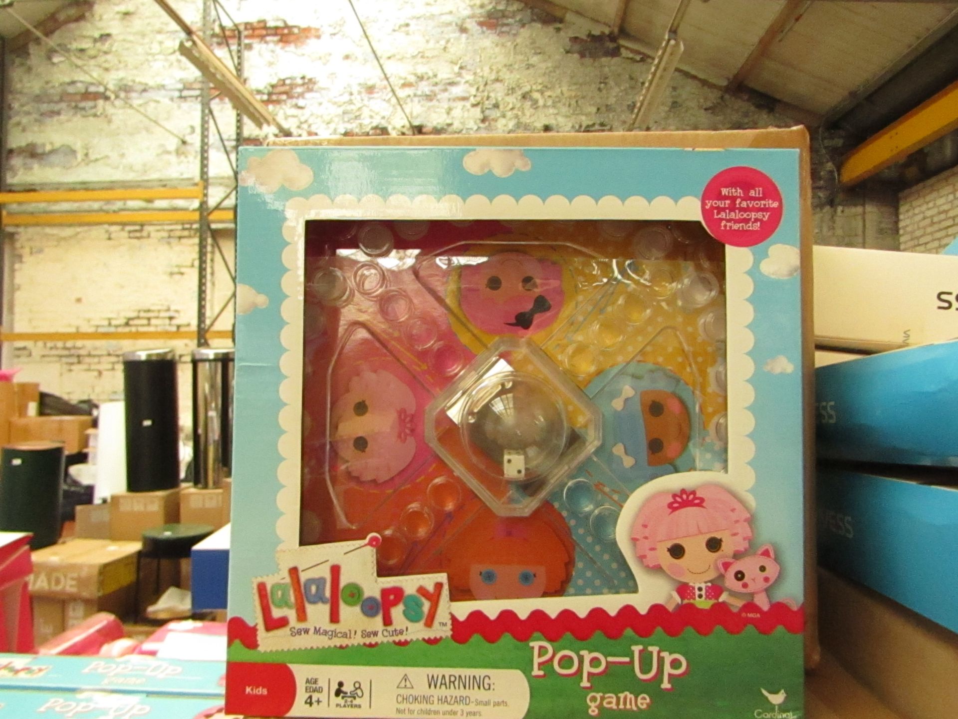 2 x Lalaloopsy Pop Up Game RRP £12.99 Each on Ebay - New & Packaged