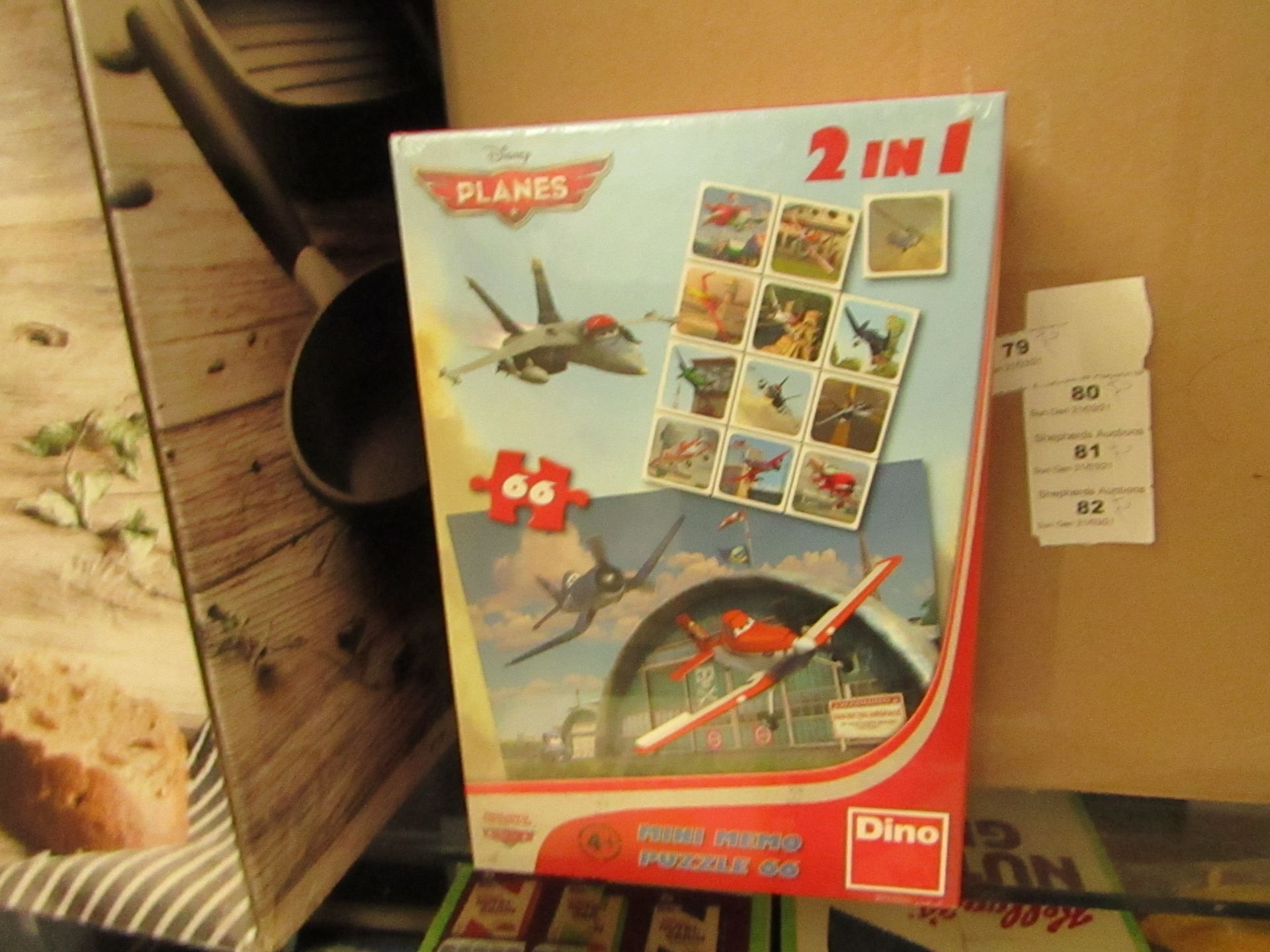 2 x Disney Planes 2 in 1 Mini Memo Puzzles - new & packaged