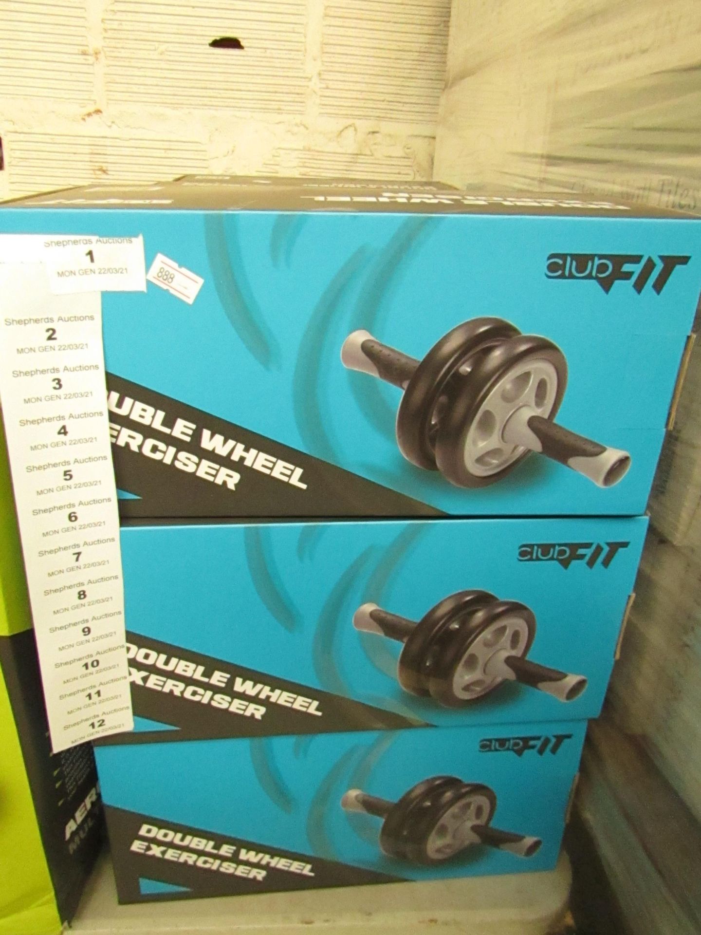 ClubFit - Double Wheel Exerciser - New & Boxed.