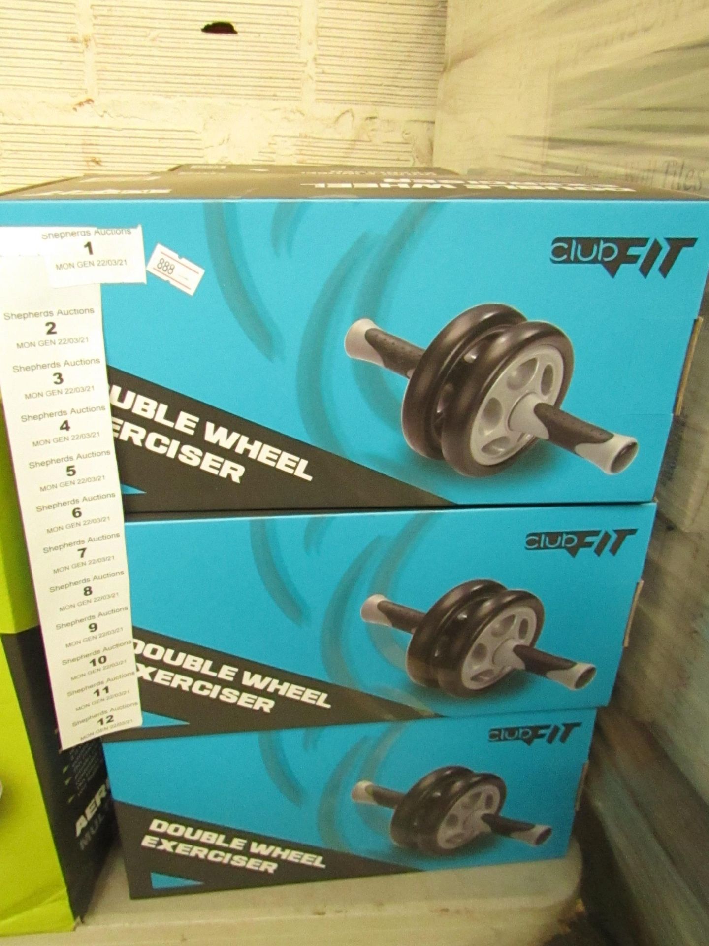 ClubFit - Double Wheel Exerciser - New & Boxed.