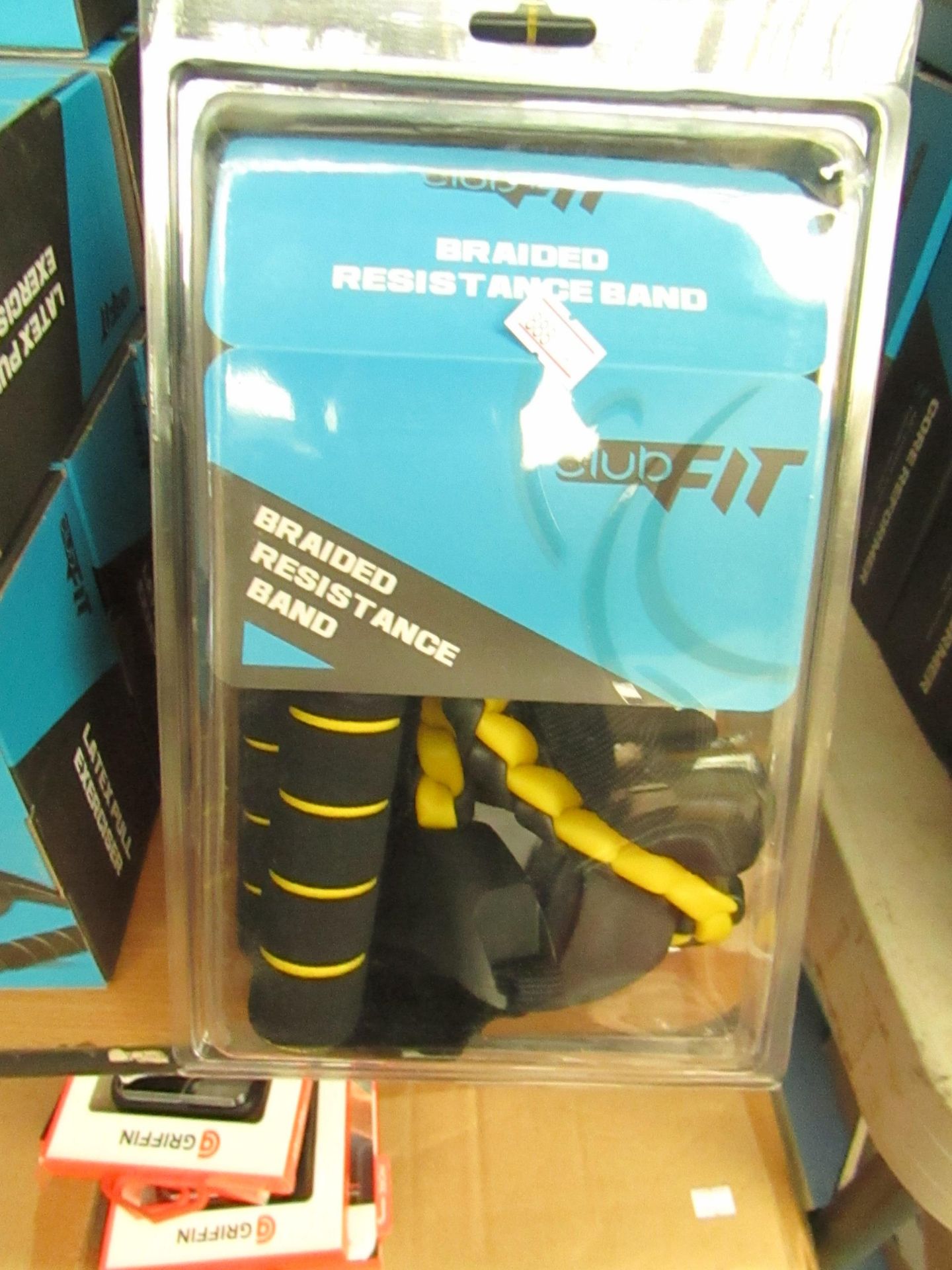 ClubFit - Braided Resistance Band - New & Packaged.