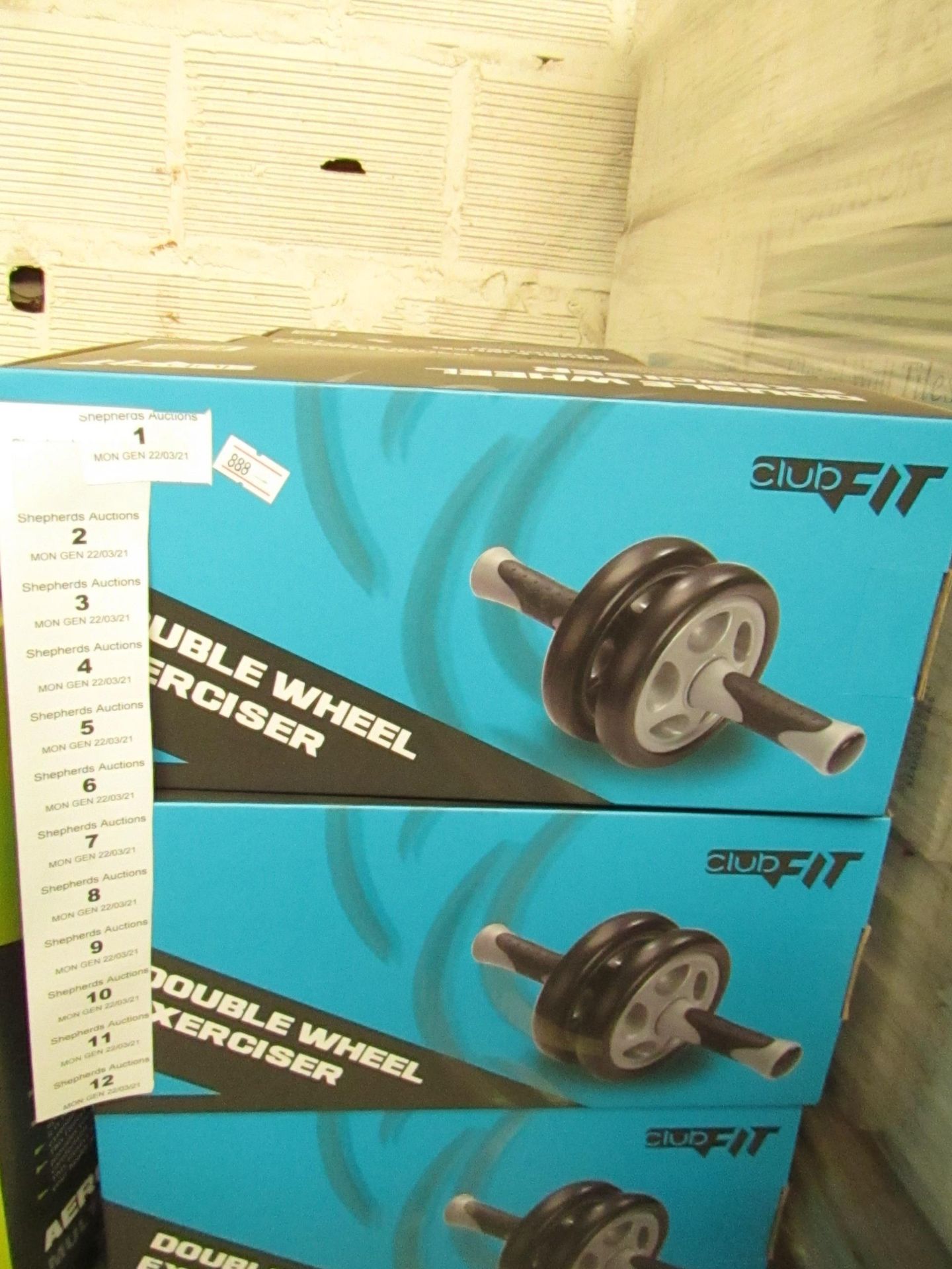 ClubFit - Double Wheel Exerciser - New & Boxed.