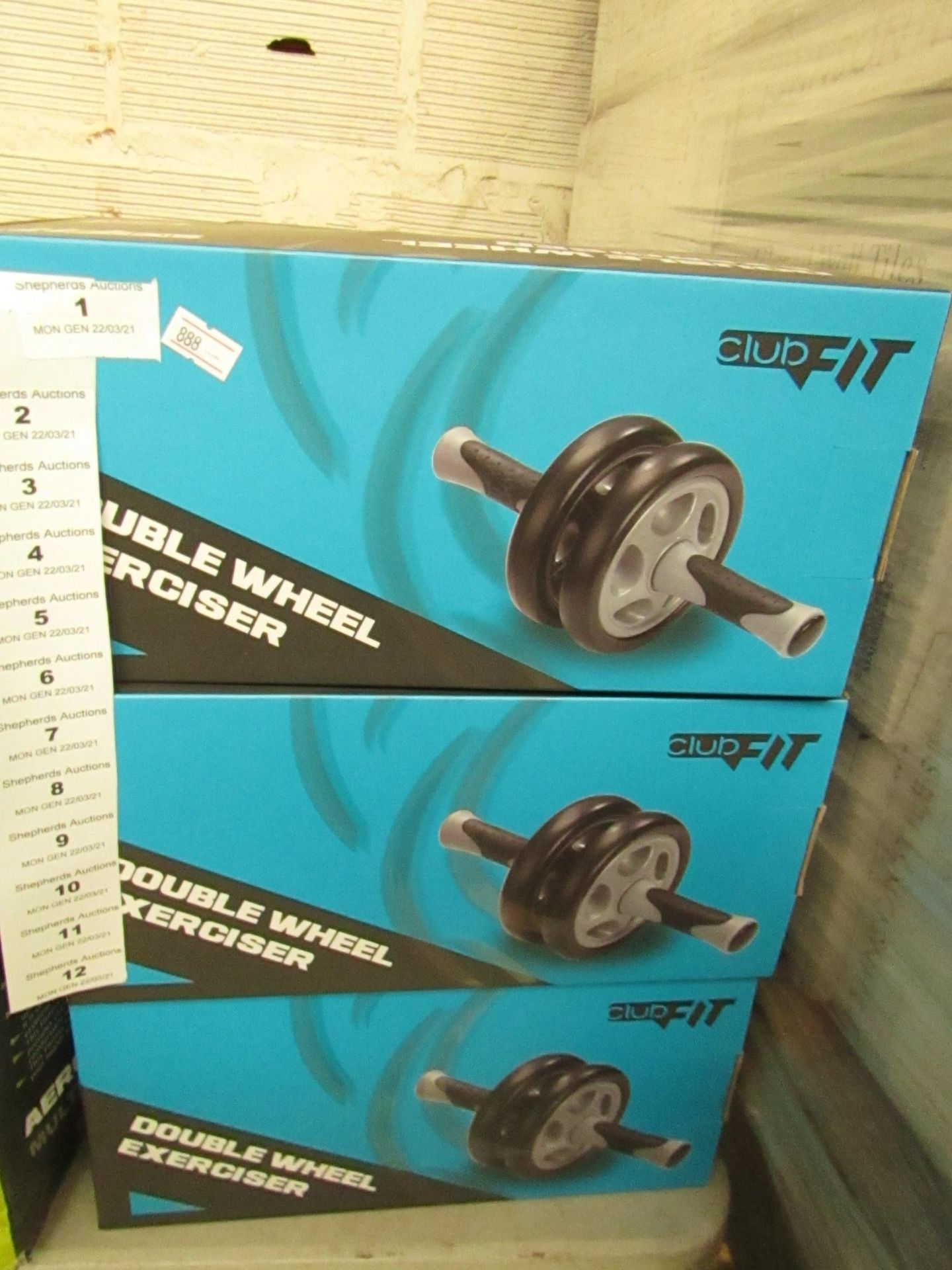 ClubFit - Double Wheel Exerciser - New & Boxed.