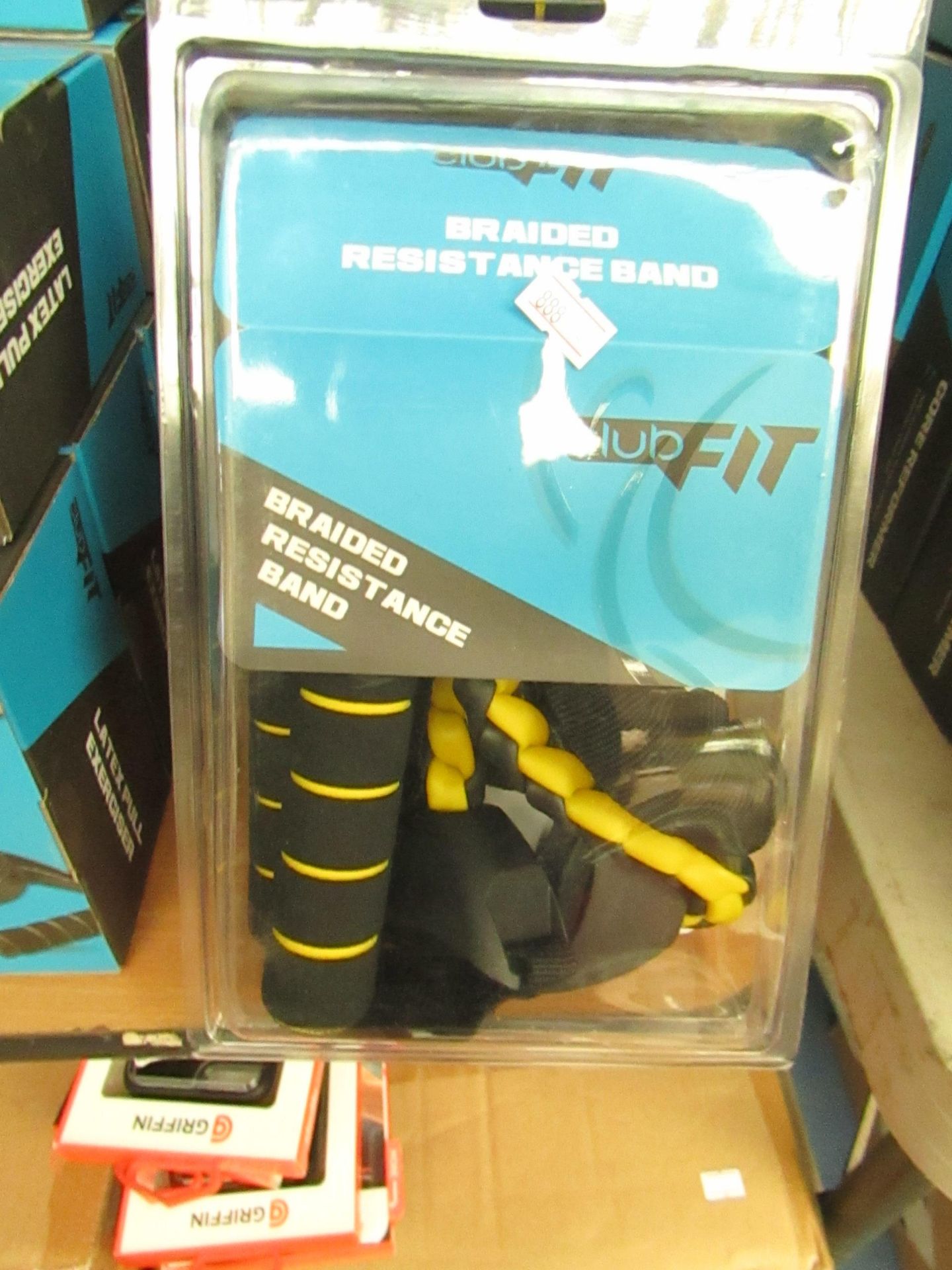 ClubFit - Braided Resistance Band - New & Packaged.