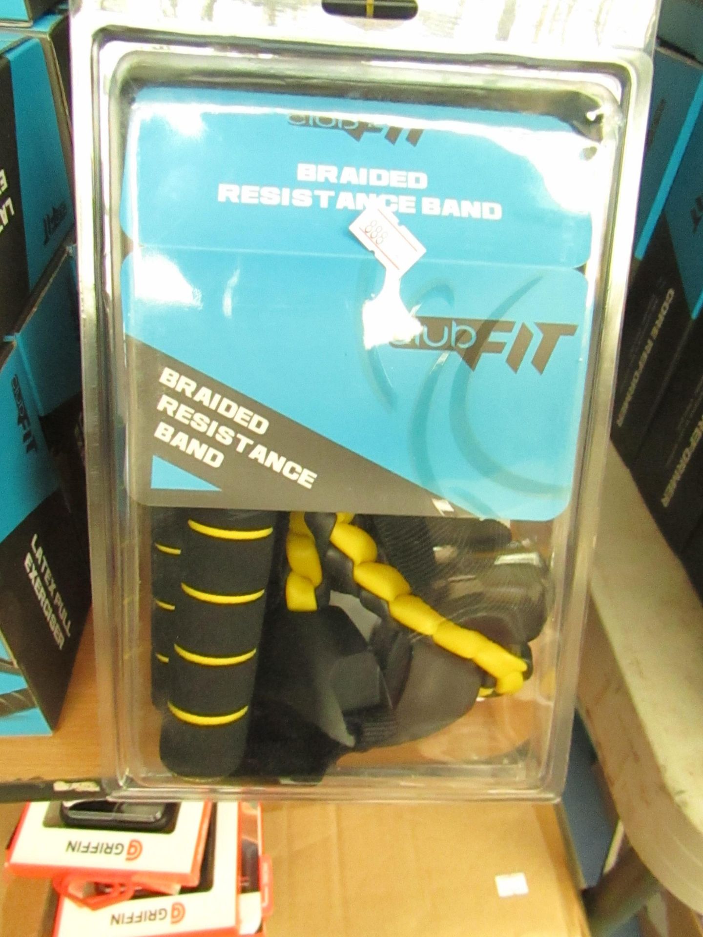 ClubFit - Braided Resistance Band - New & Packaged.